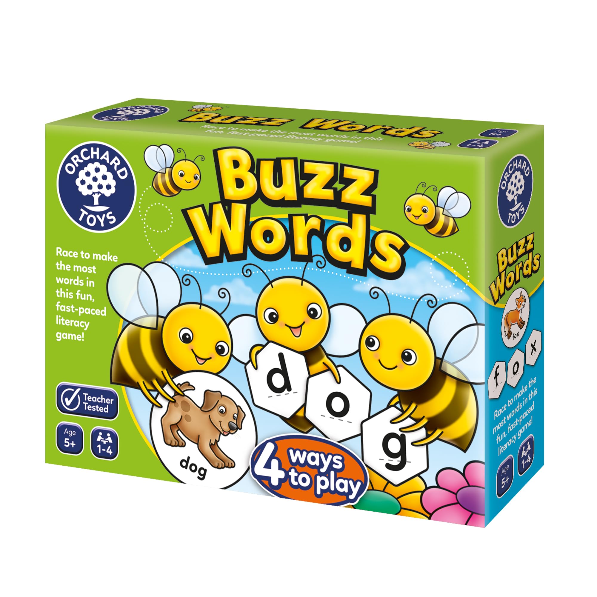 Orchard Toys Buzz Words - Educational Literacy Game with 4 Ways to Play | Ages 5+ 1