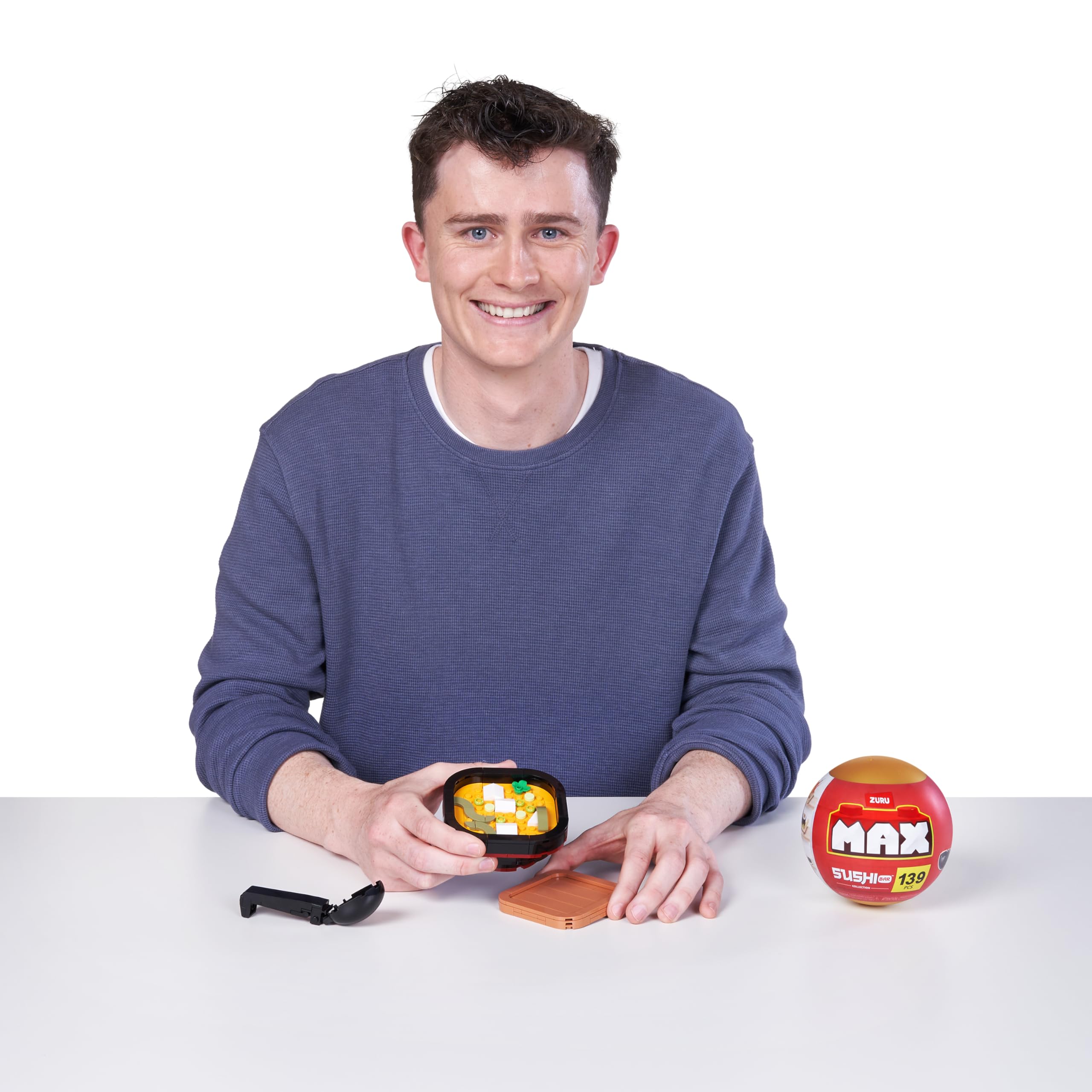 Max Build More Premium Sushi Bar Collection - 139-Piece Building Set for Ages 3+ 16