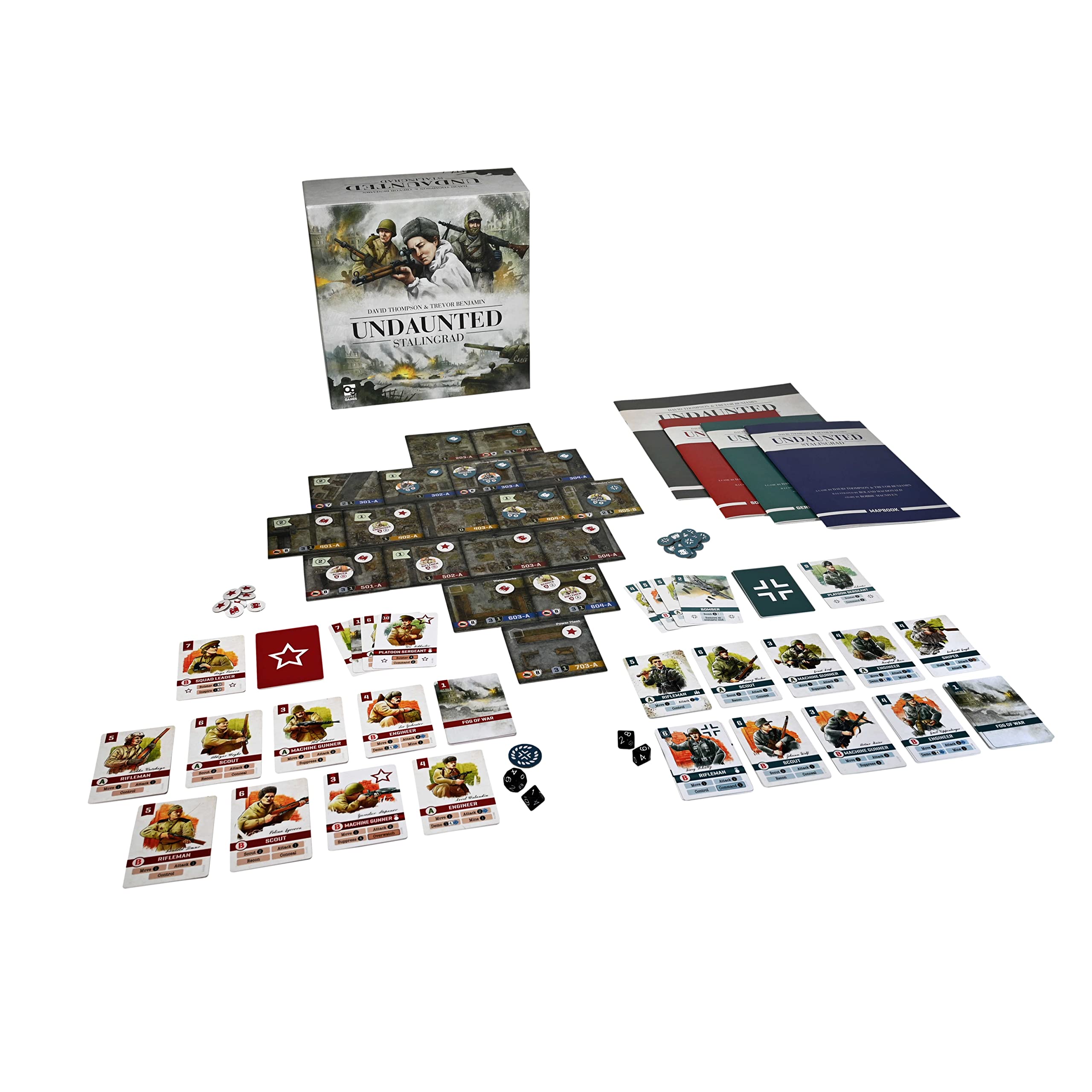 Osprey Games Undaunted: Stalingrad Board Game 3