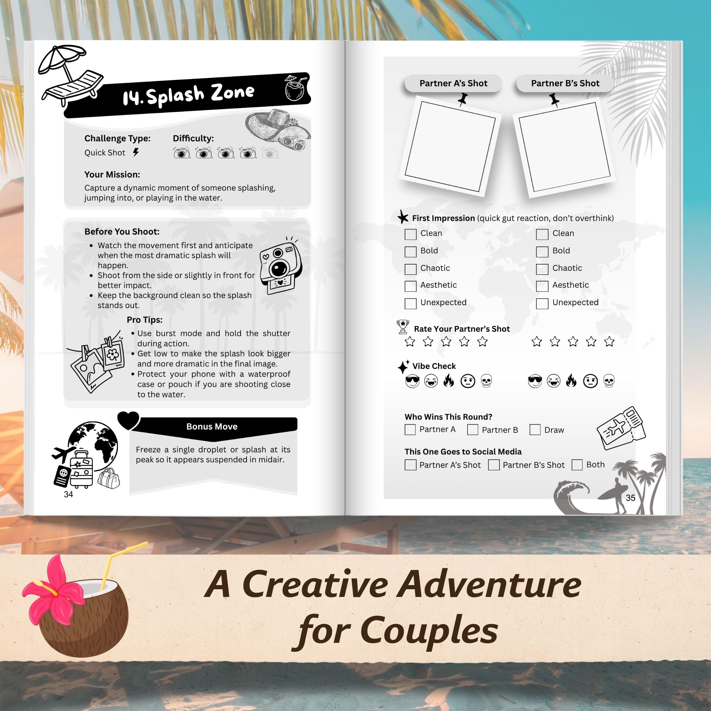 The Travel Photo Challenge for Couples by Leonie Kessler & TrueGuides | 66 Creative Photo Missions 3