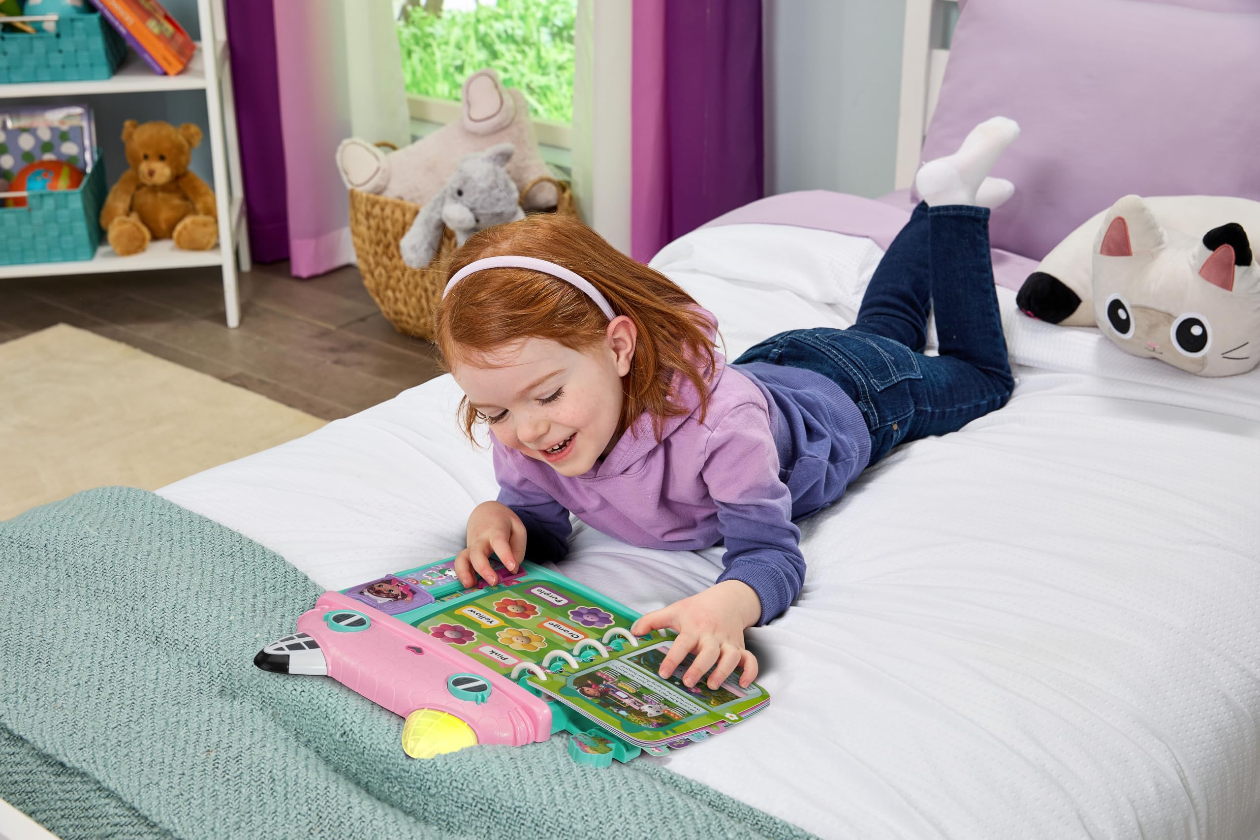 VTech Gabby's Dollhouse: Cat-a-Vator Discovery Book - Interactive Learning Toy for Ages 3-6 3