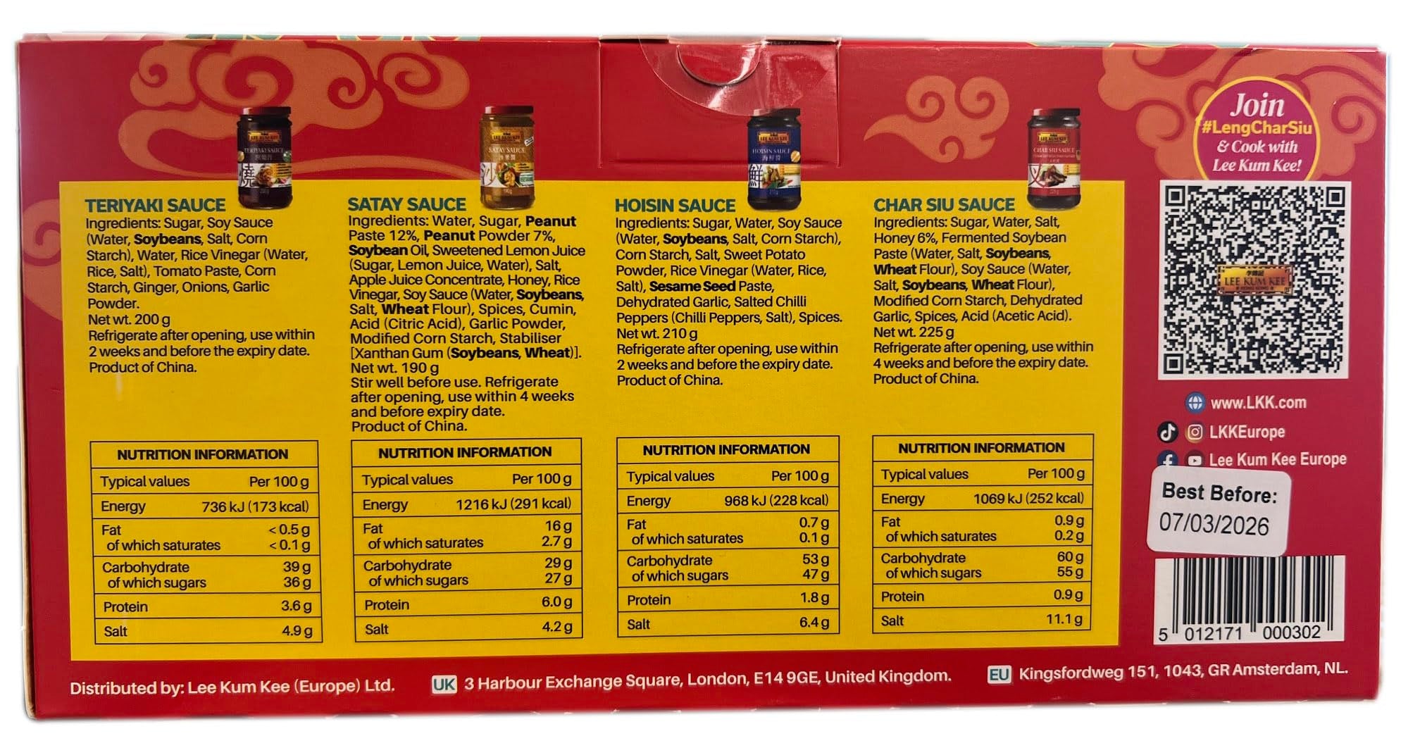 Lee Kum Kee Spoonful of Magic Vegetarian Sauce Gift Set – 4-Pack Asian Cooking Sauces 6