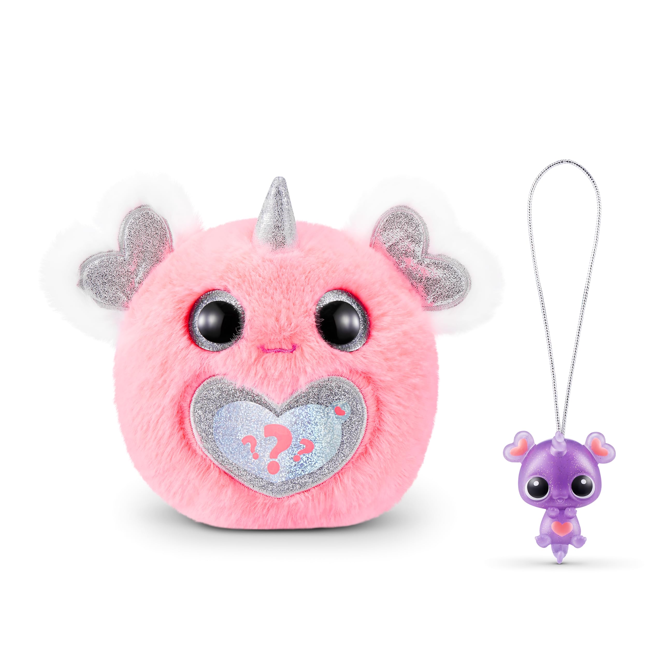 Rainbocorns Axolotlcorn Surprise - Collectible Plush Toy with Hug-to-Hatch Egg, Flowy - Ages 3+ 4