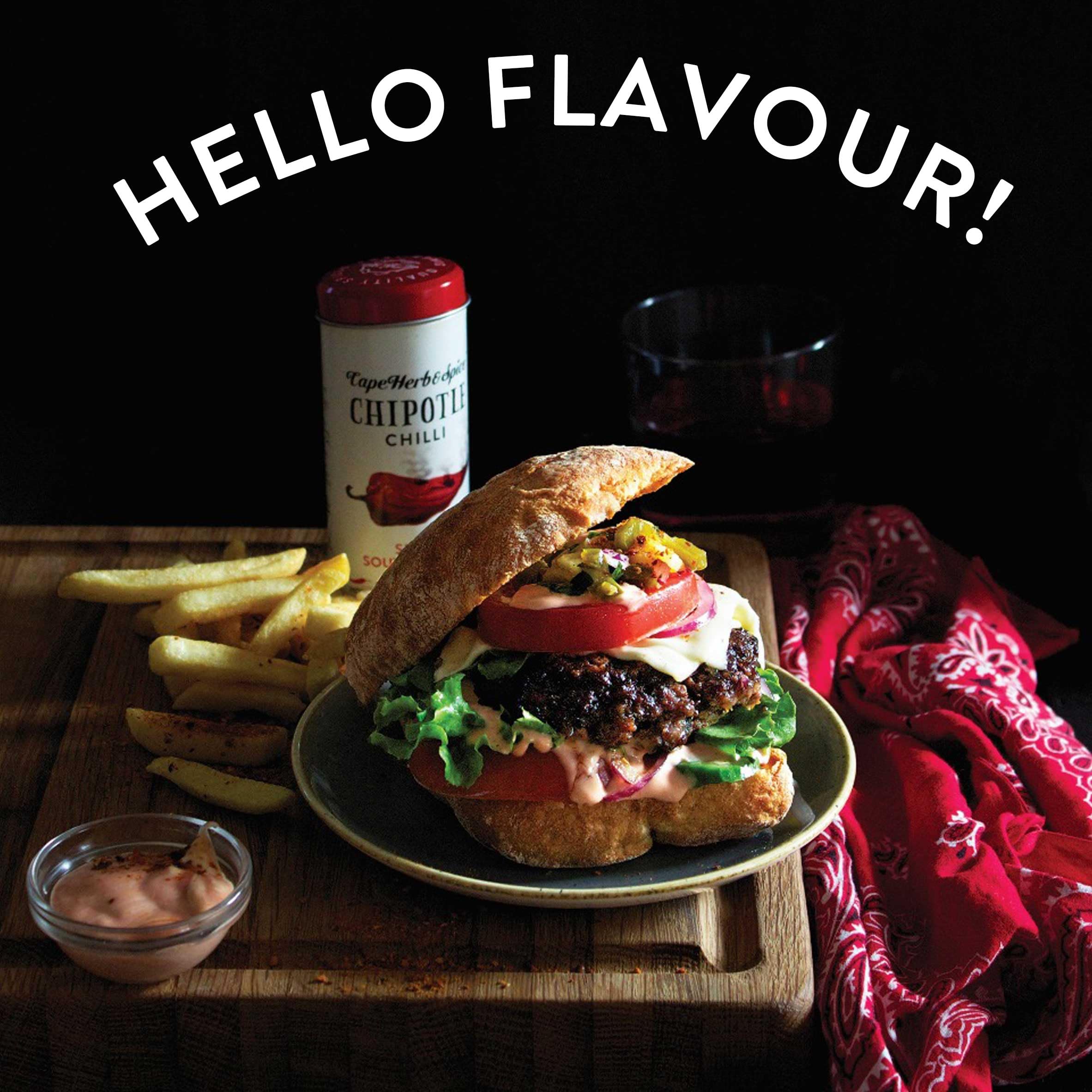 Cape Herb & Spice - Chipotle Chilli Smokey Southwestern Seasoning Condiment 7