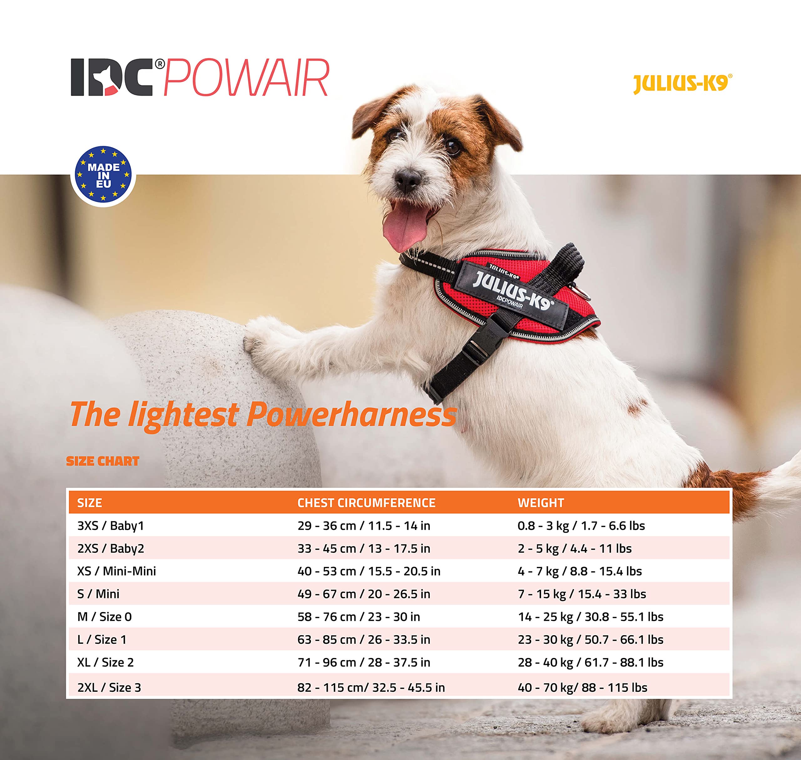 Julius-K9 IDC Powair Vest Harness - Summer Ventilation | Pink | Size S