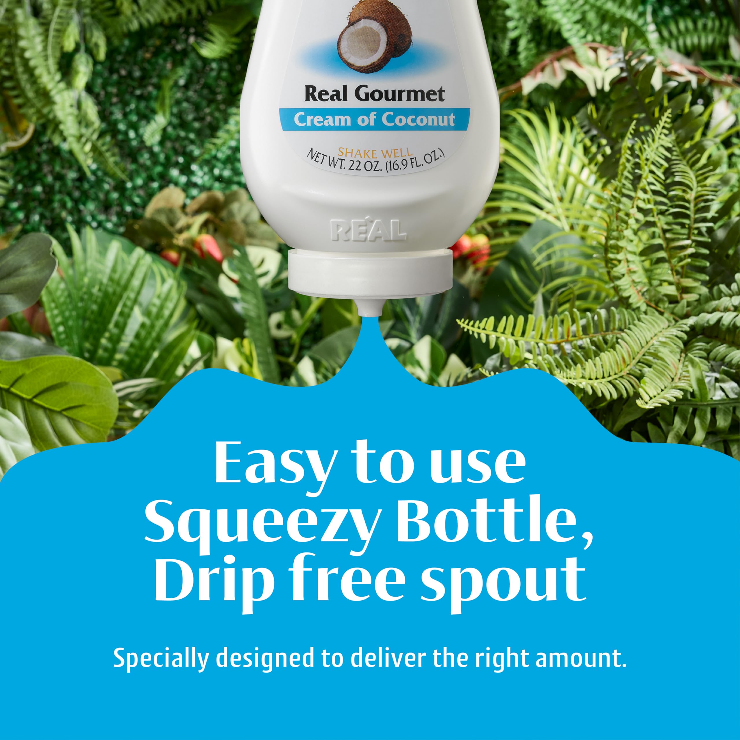 Reàl Infused Exotics - Coco Reàl Cream of Coconut | 500ml Squeezy Bottle 7