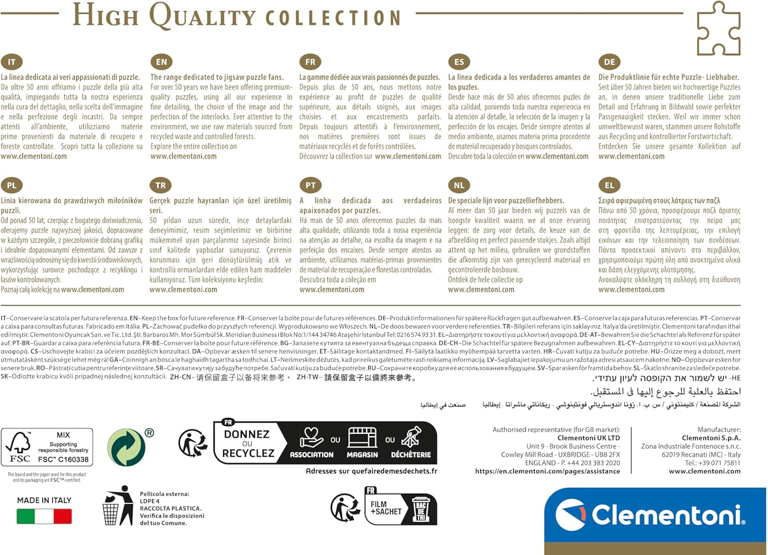 Clementoni Disney Stitch 1000-Piece Jigsaw Puzzle for Adults 7