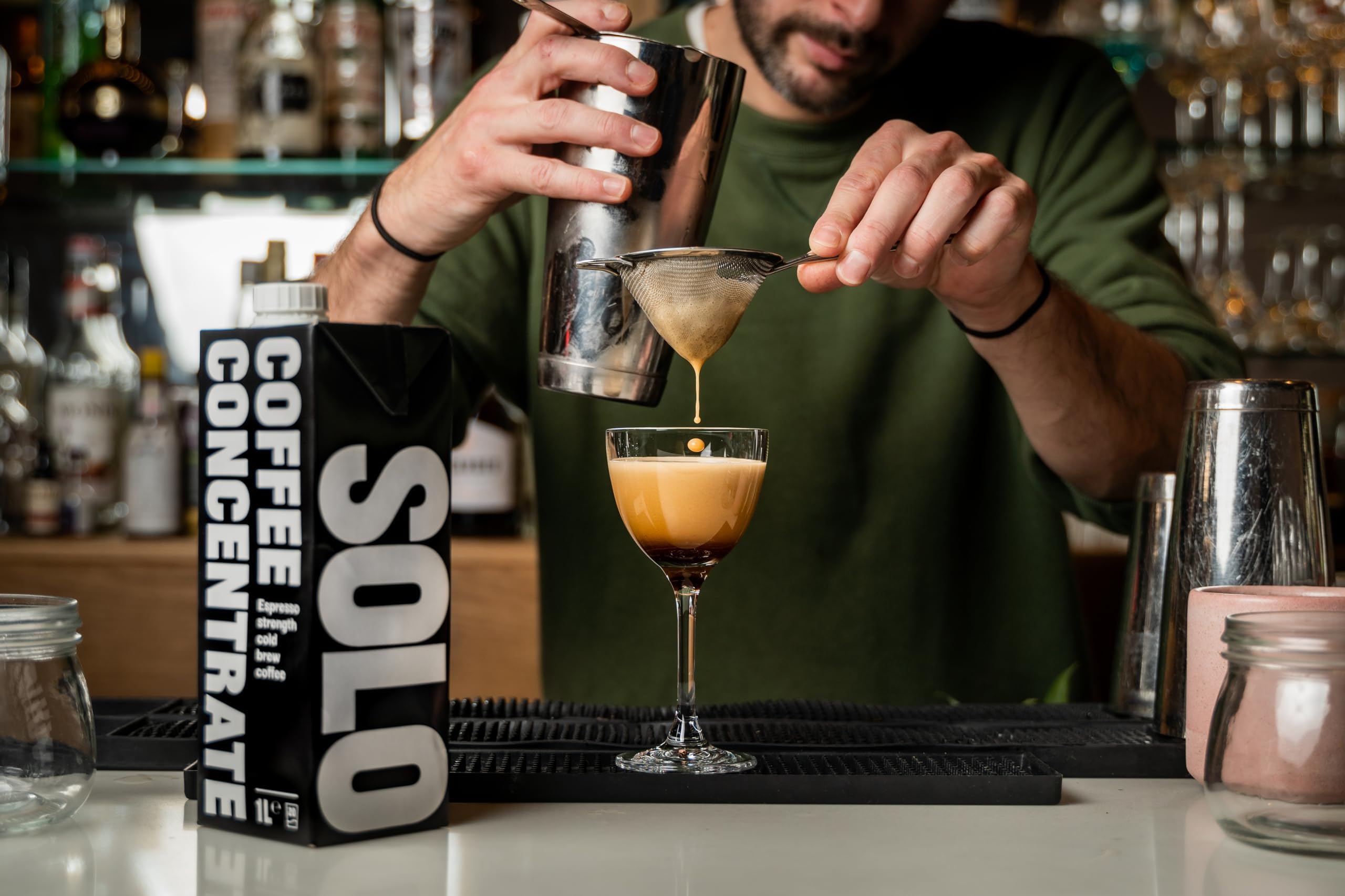 Solo Coffee - Cold Brew Coffee Concentrate | Espresso Strength | Barista Grade 9