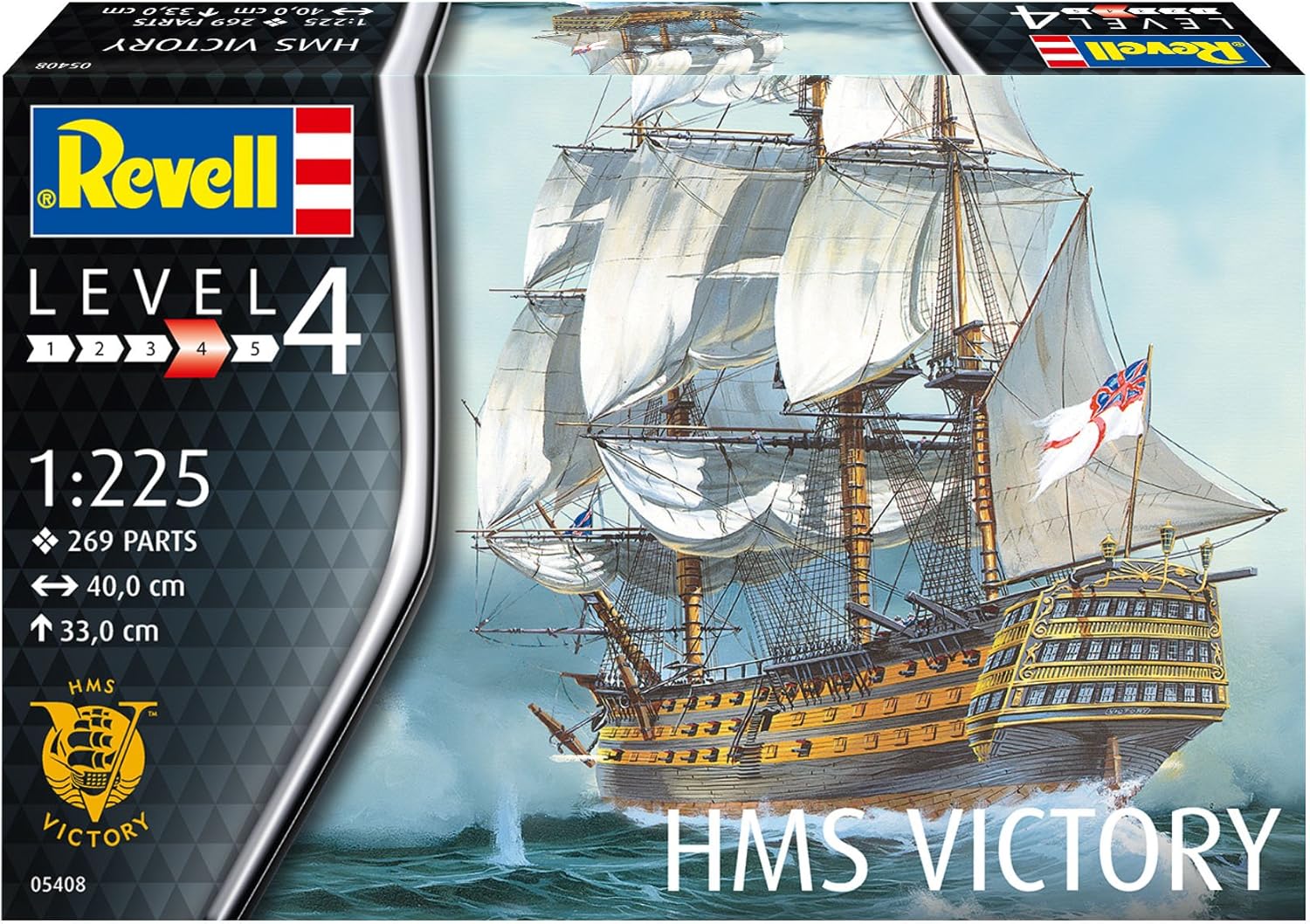 Revell H.M.S. Victory Model Kit - 269-Piece Building Set for Ages 10+ 7