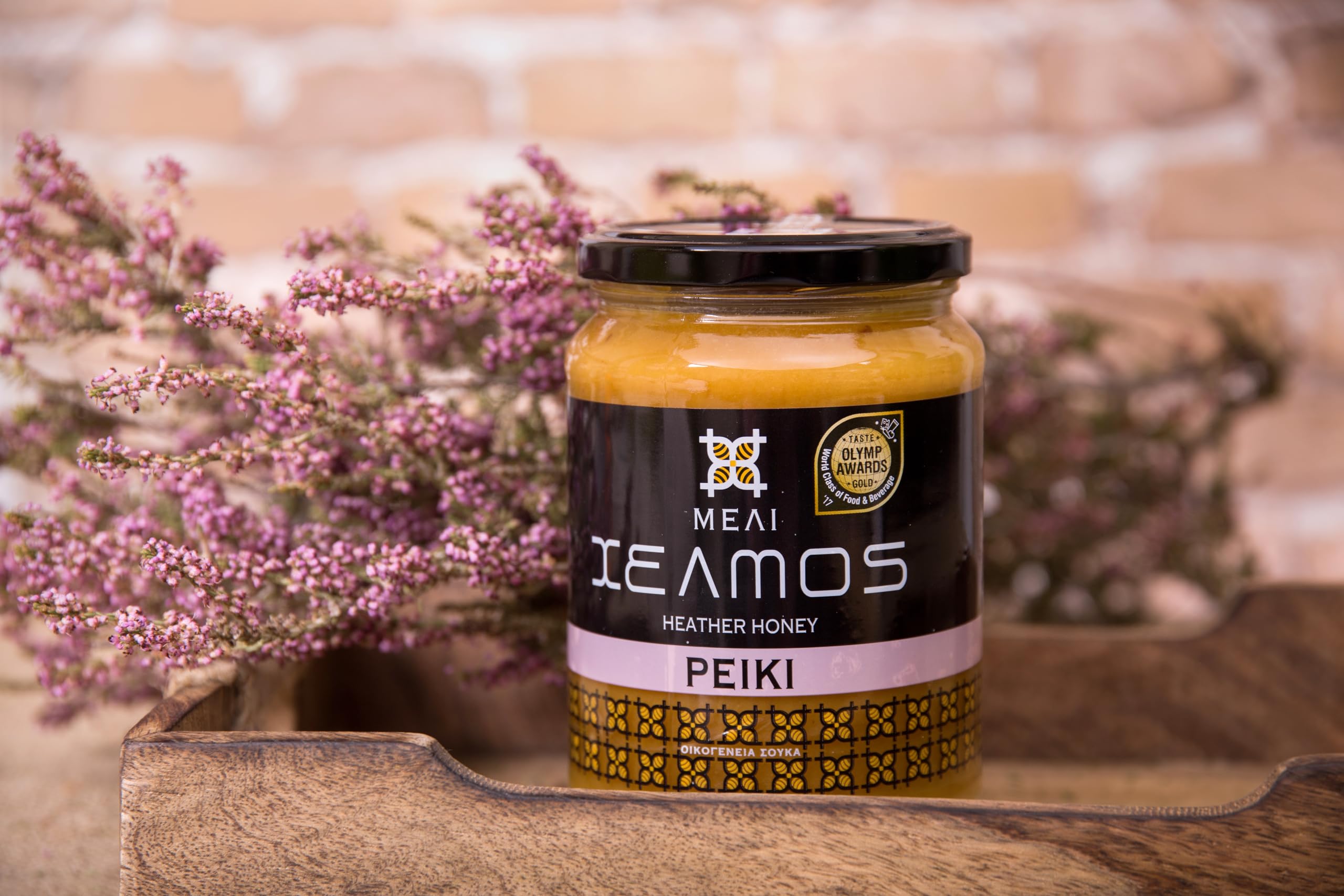 Helmos Greek Heather Honey - 100% Raw & Unpasteurized | 950g Jar 2