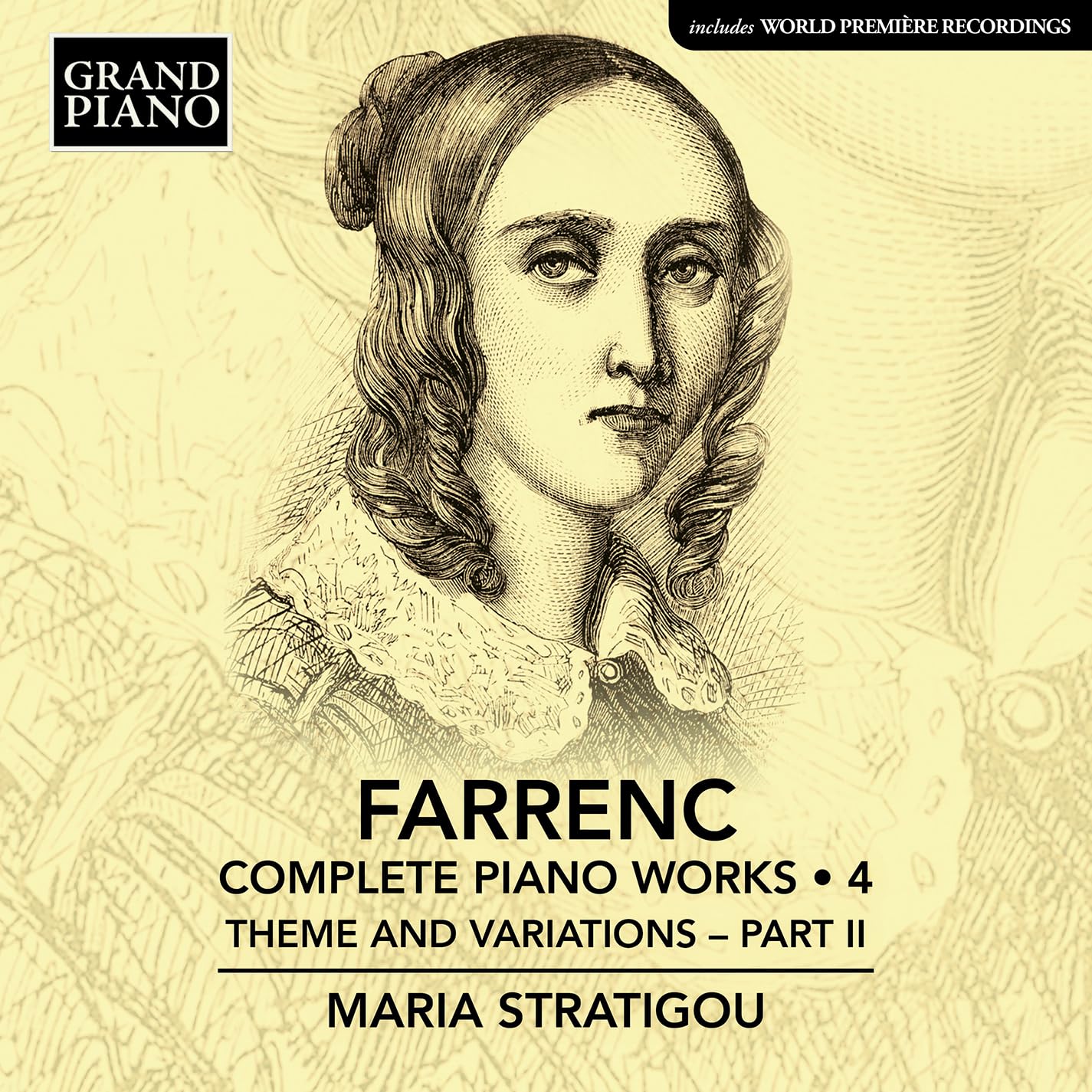 Maria Stratigou - Louise Farrenc: Complete Piano Works, Vol. 4 - Theme and Variations, Part 2 [CD] 1
