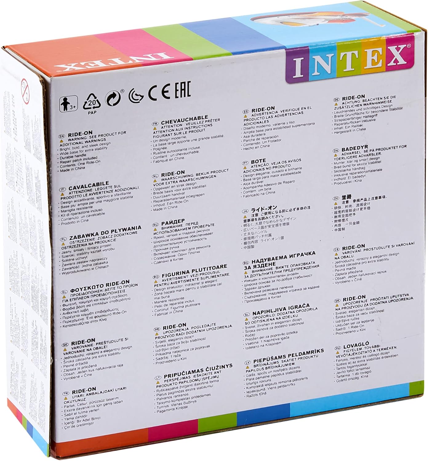 Intex Wave Rider Ride-On - Inflatable Water Toy for Kids 3+ 7