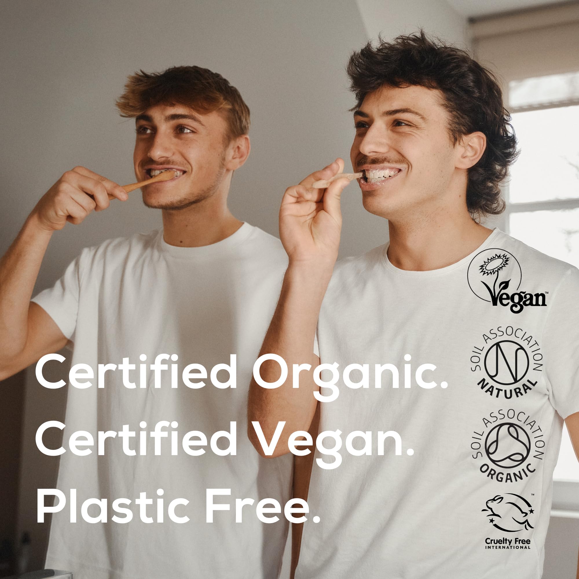 Georganics Peppermint Chewing Gum - 140 Pieces - Natural & Biodegradable