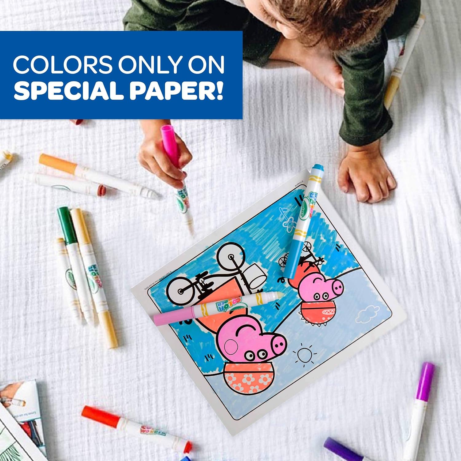 Crayola Peppa Pig Color Wonder Mess-Free Coloring Set 16