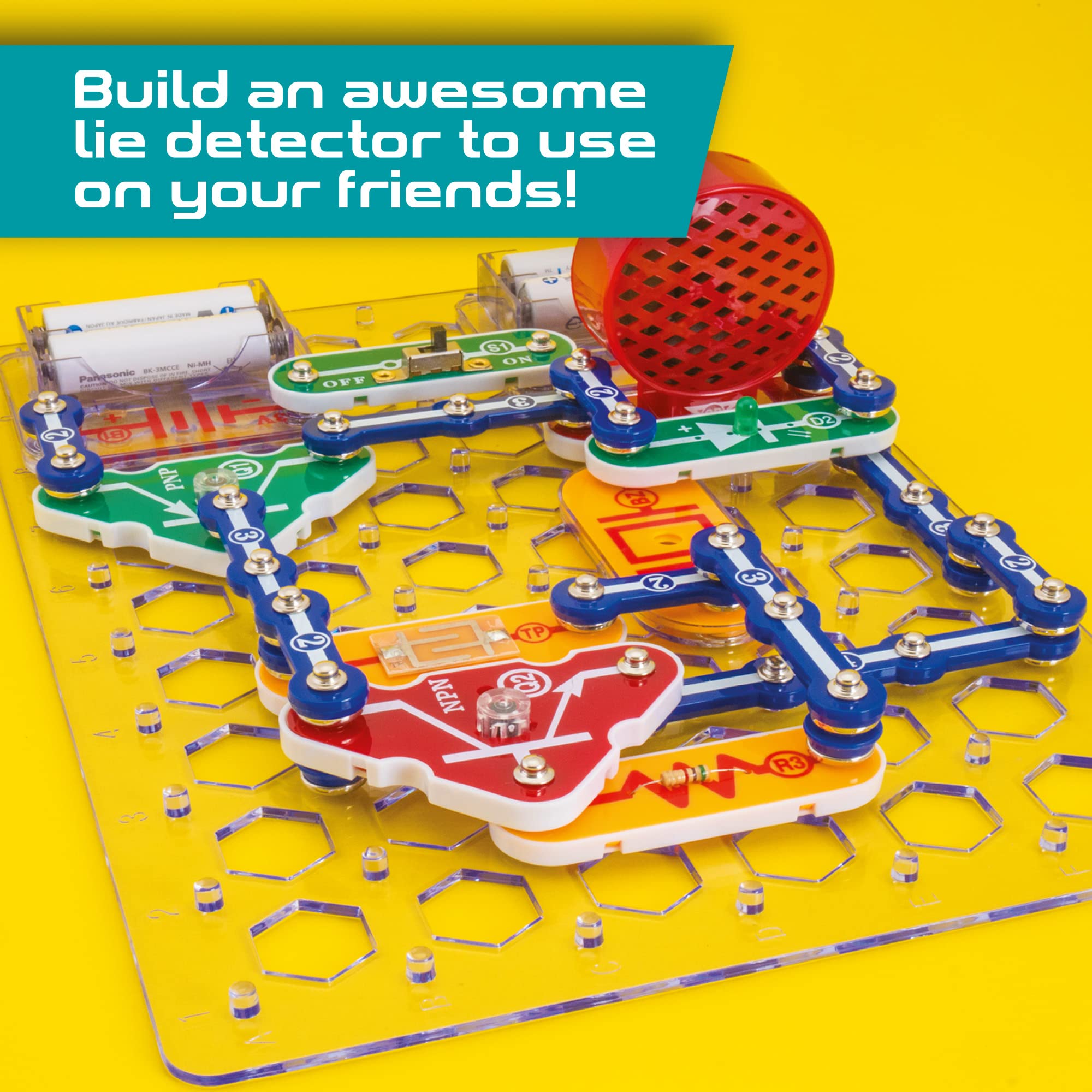 Hot Wires Electronics Kit - 100 Experiments for Kids 8+ 11