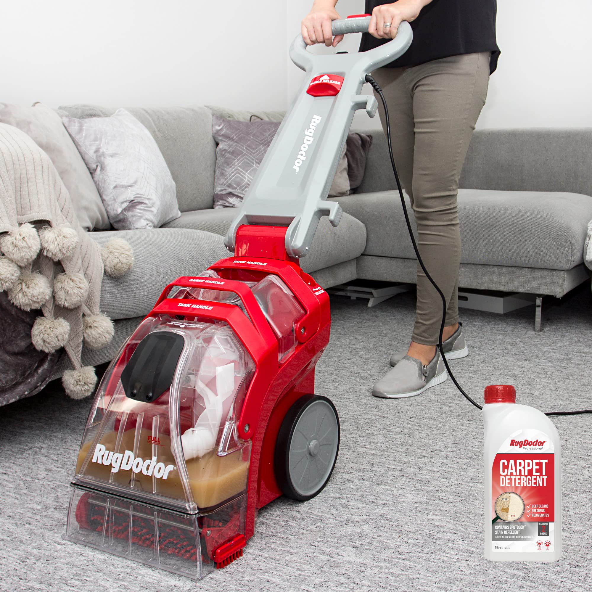 Rug Doctor - Carpet Detergent with SpotBlok Stain Repellent, 1 Litre