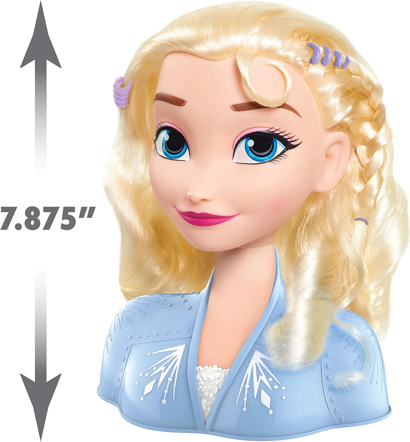Just Play Frozen II Elsa Styling Head with 13 Hair Accessories 6