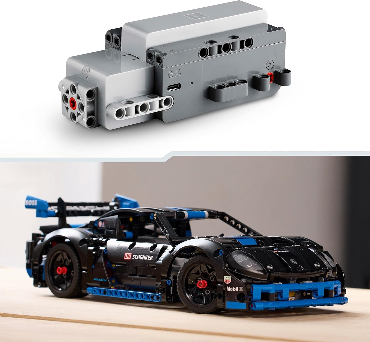 LEGO Technic Porsche GT4 e-Performance Race Car - Remote-Controlled Building Set for Ages 10+ 4