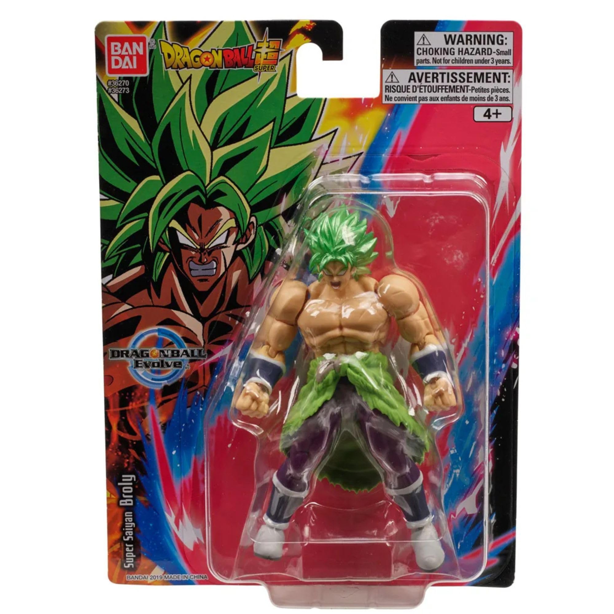 Bandai Super Evolve Dragon Ball Super - Super Saiyan Broly Action Figure 9