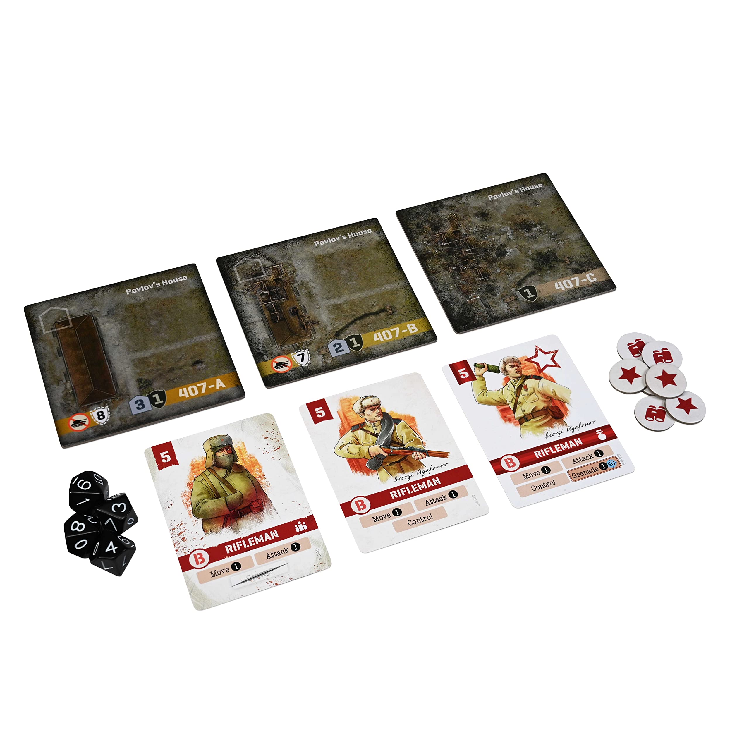 Osprey Games Undaunted: Stalingrad Board Game 4