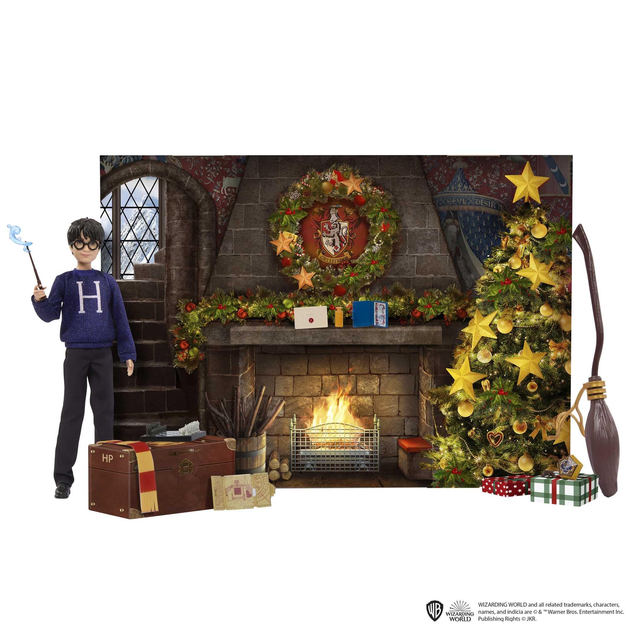 Harry Potter Gryffindor Advent Calendar with 12-Inch Doll & 24 Surprise Accessories - HND80 6