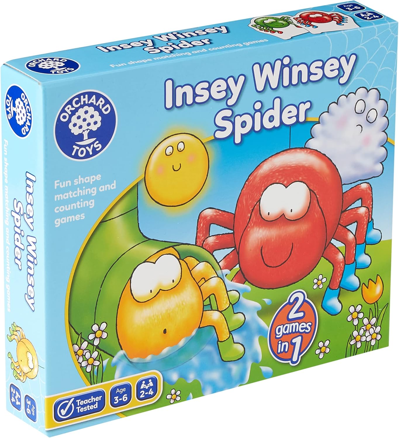 Orchard Toys Insey Winsey Spider Board Game 4