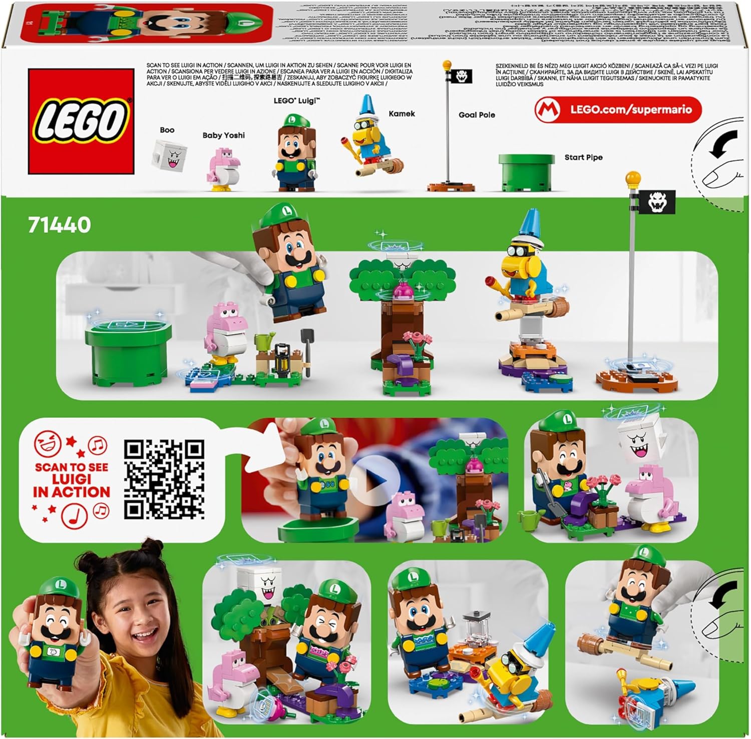 LEGO Super Mario Adventures with Interactive Luigi Toy Set 71440 6