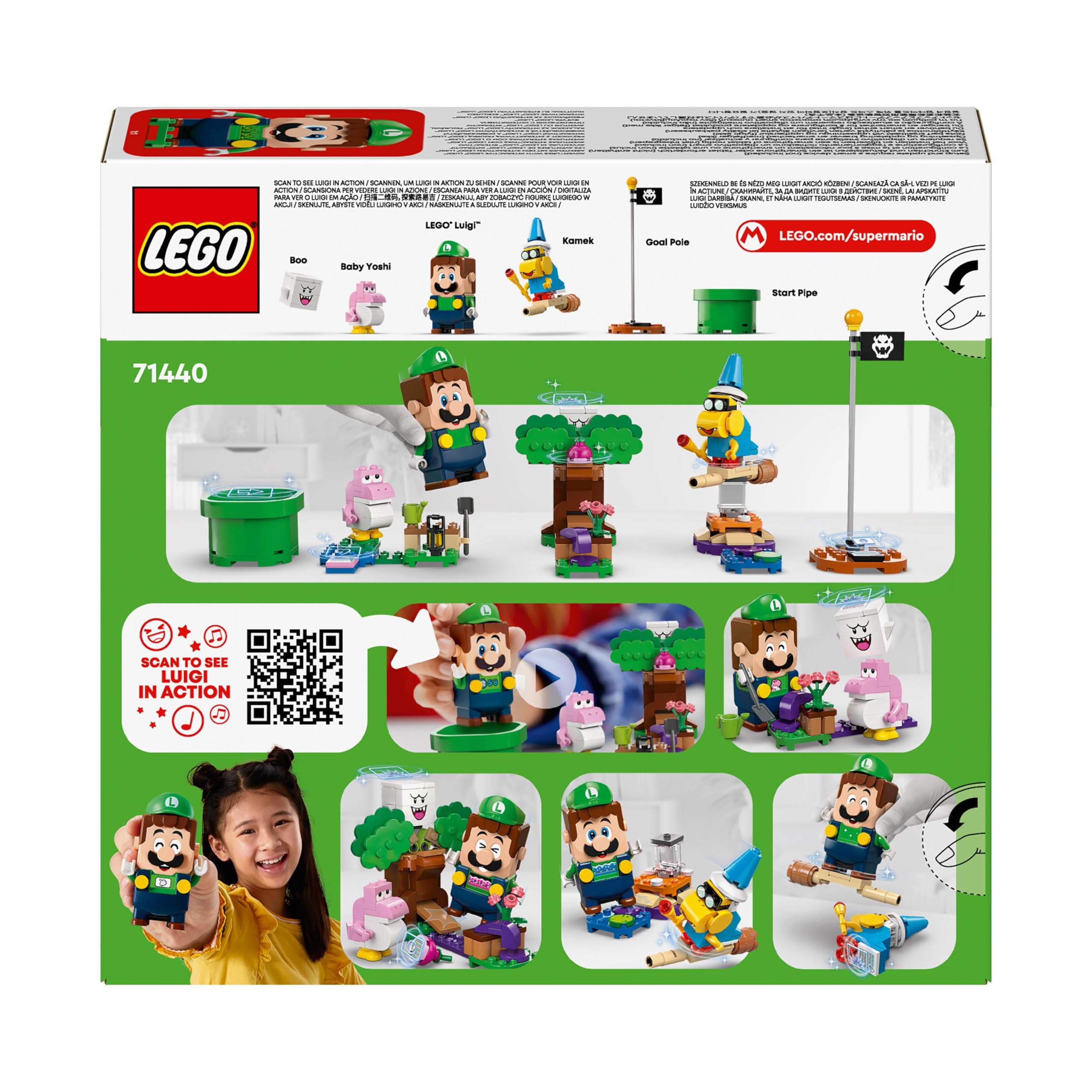 LEGO Super Mario Adventures with Interactive Luigi Toy Set 71440 16