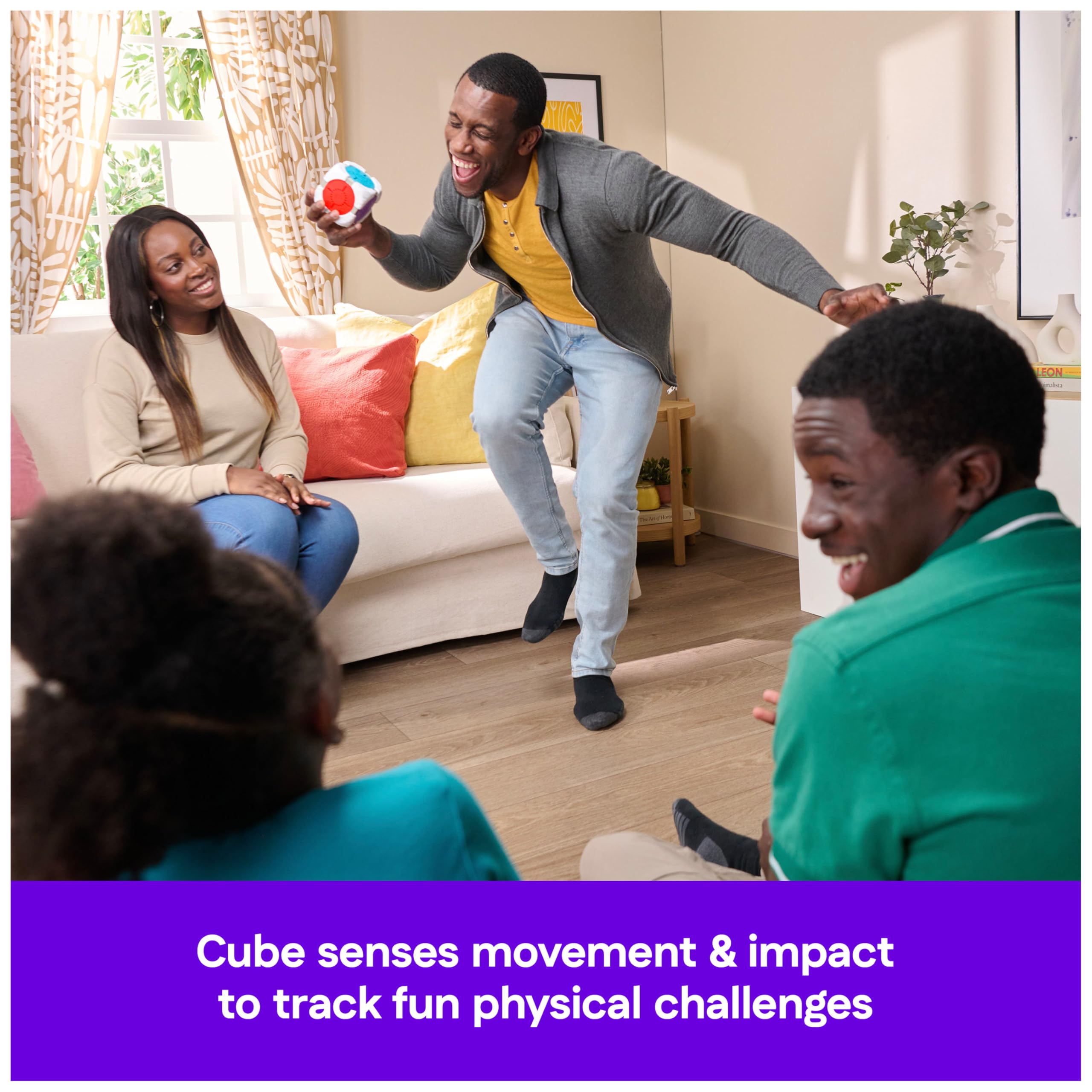 Beat the Parents: Let's Roll! - 6-in-1 Electronic Family Game Cube for Kids 8+ 7