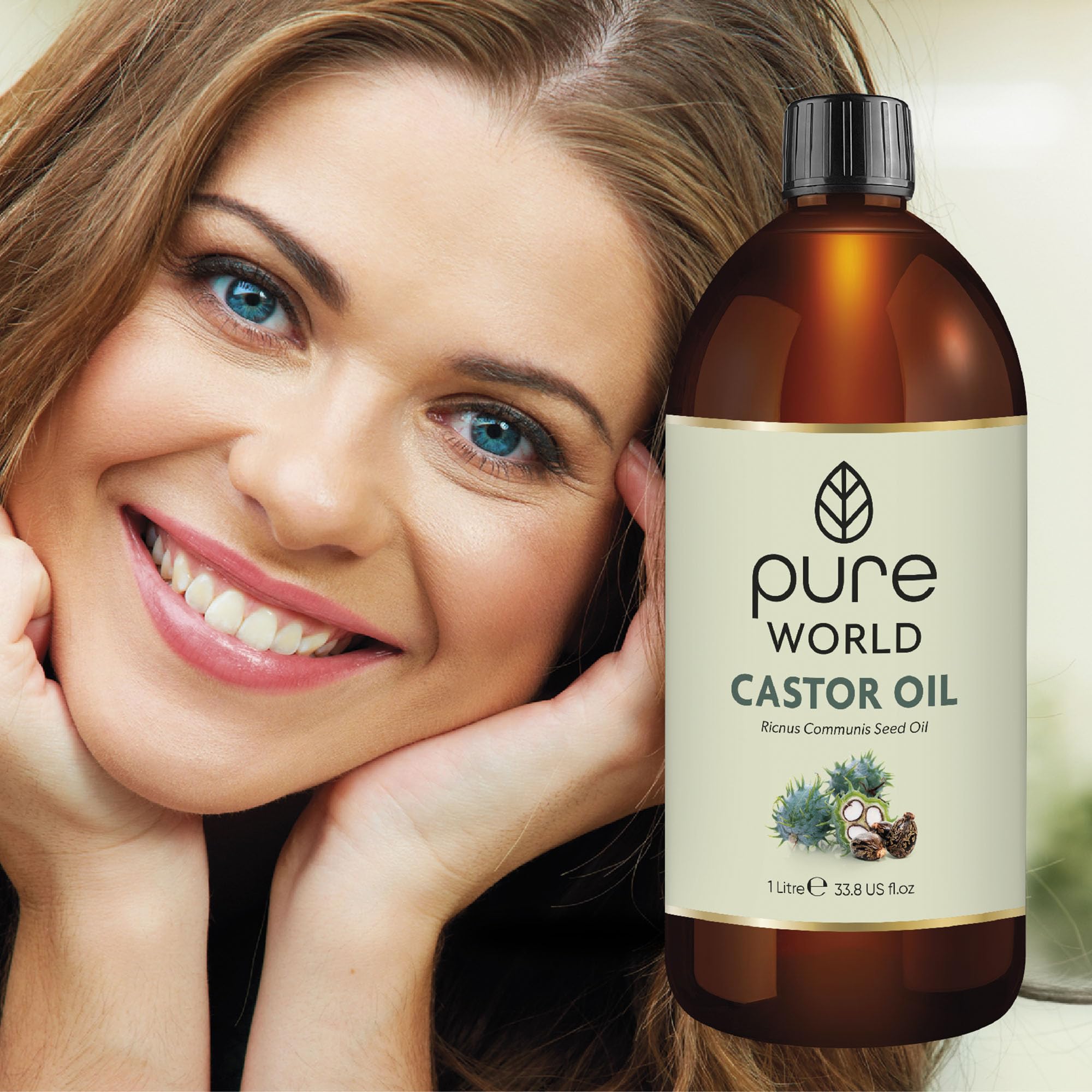 Pure World - Natural Castor Oil (1000ml) 6