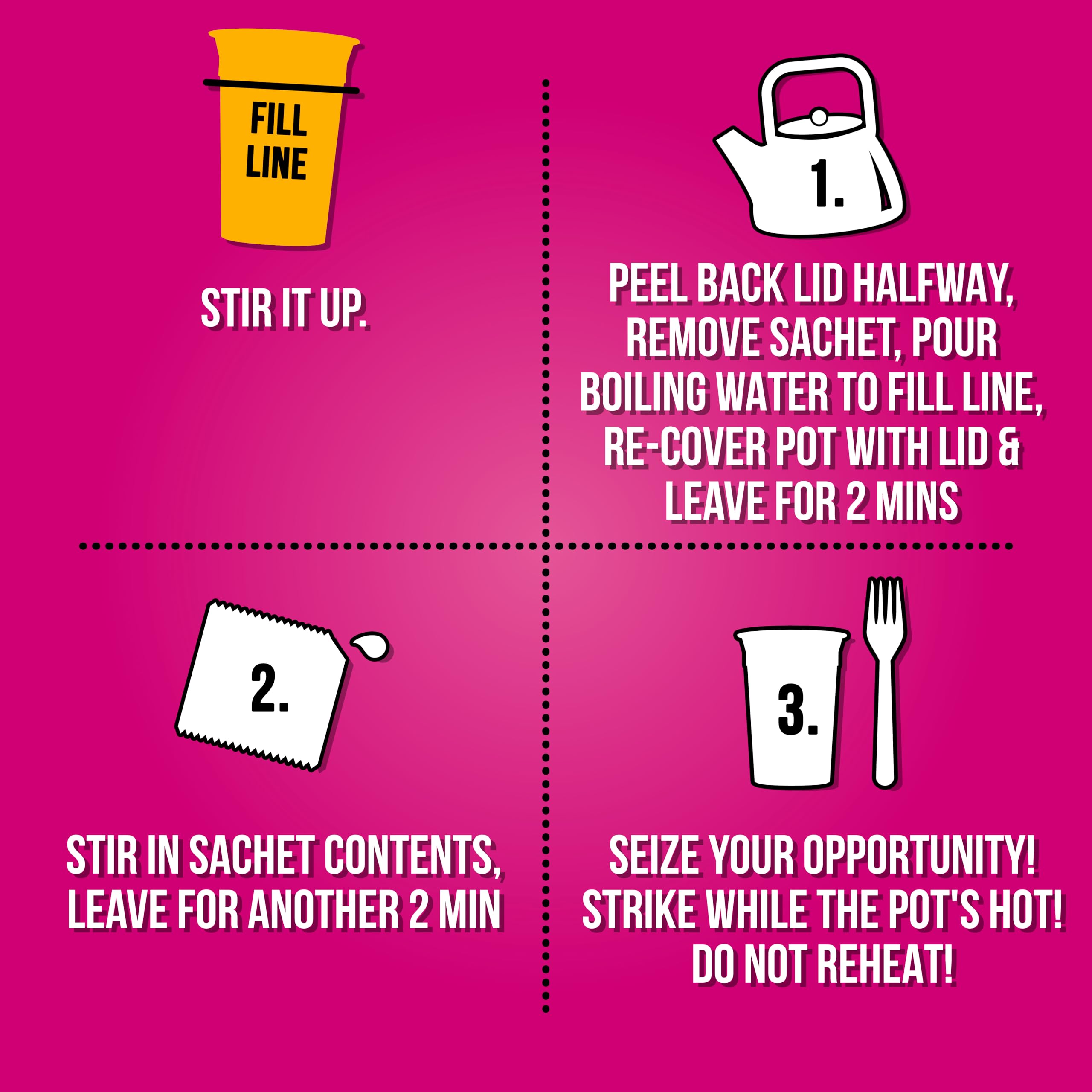 Pot Noodle - Piri-Piri Chicken Instant Noodle Snack, 80g 6