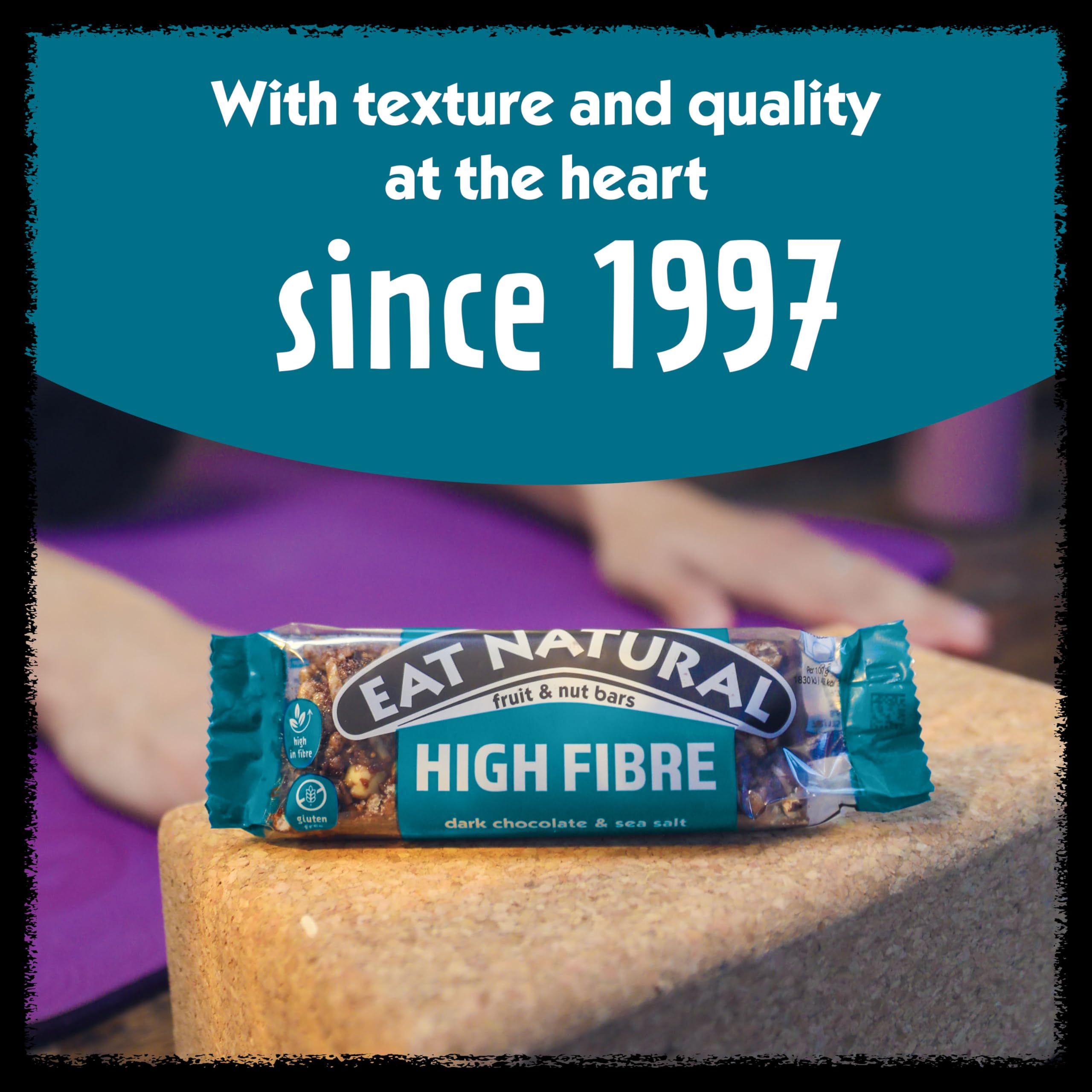 Eat Natural Dark Chocolate & Sea Salt Fruit & Nut Bars 3 x 40g 6