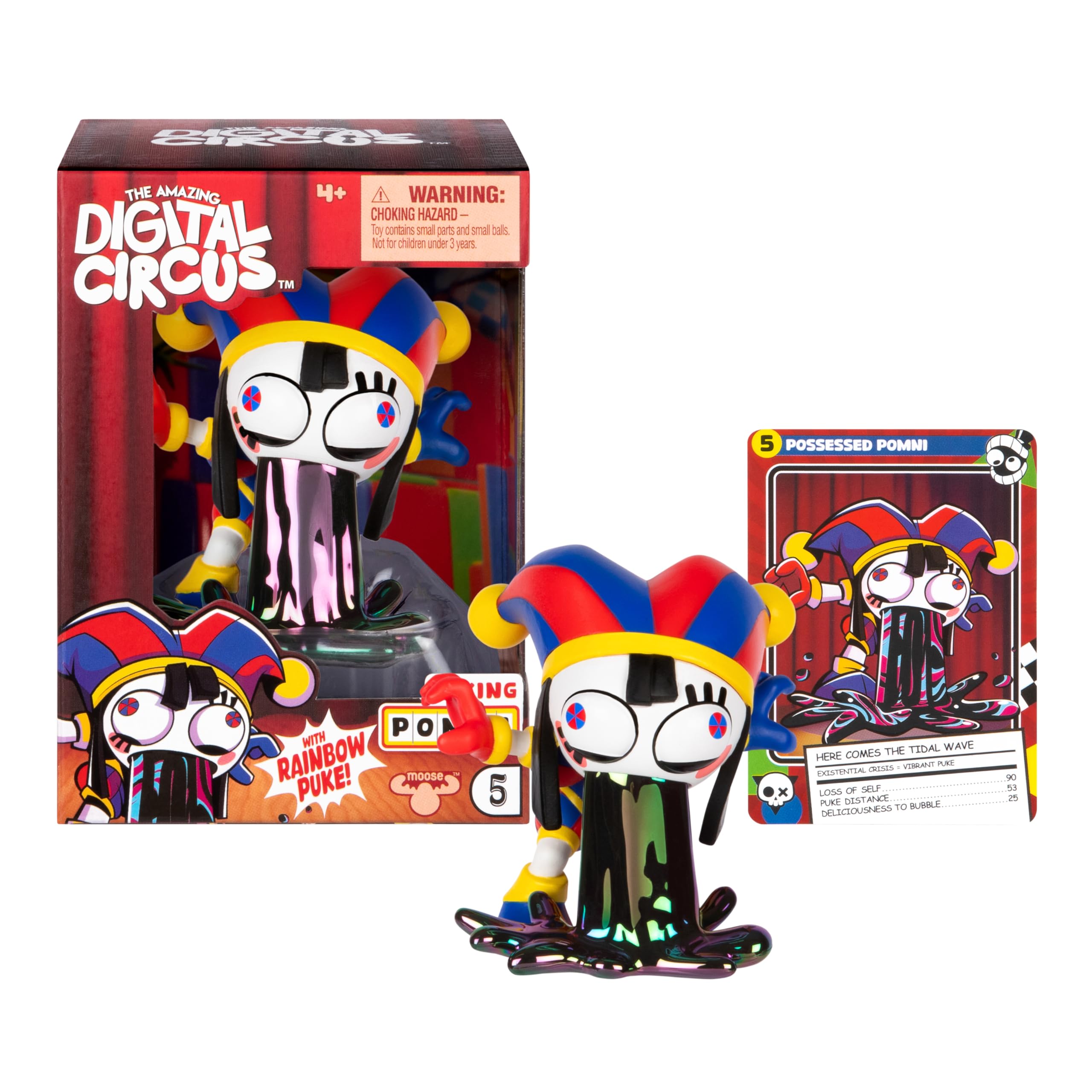 Amazing Digital Circus Premier Collection - Puking Pomni Vinyl Figure No.5