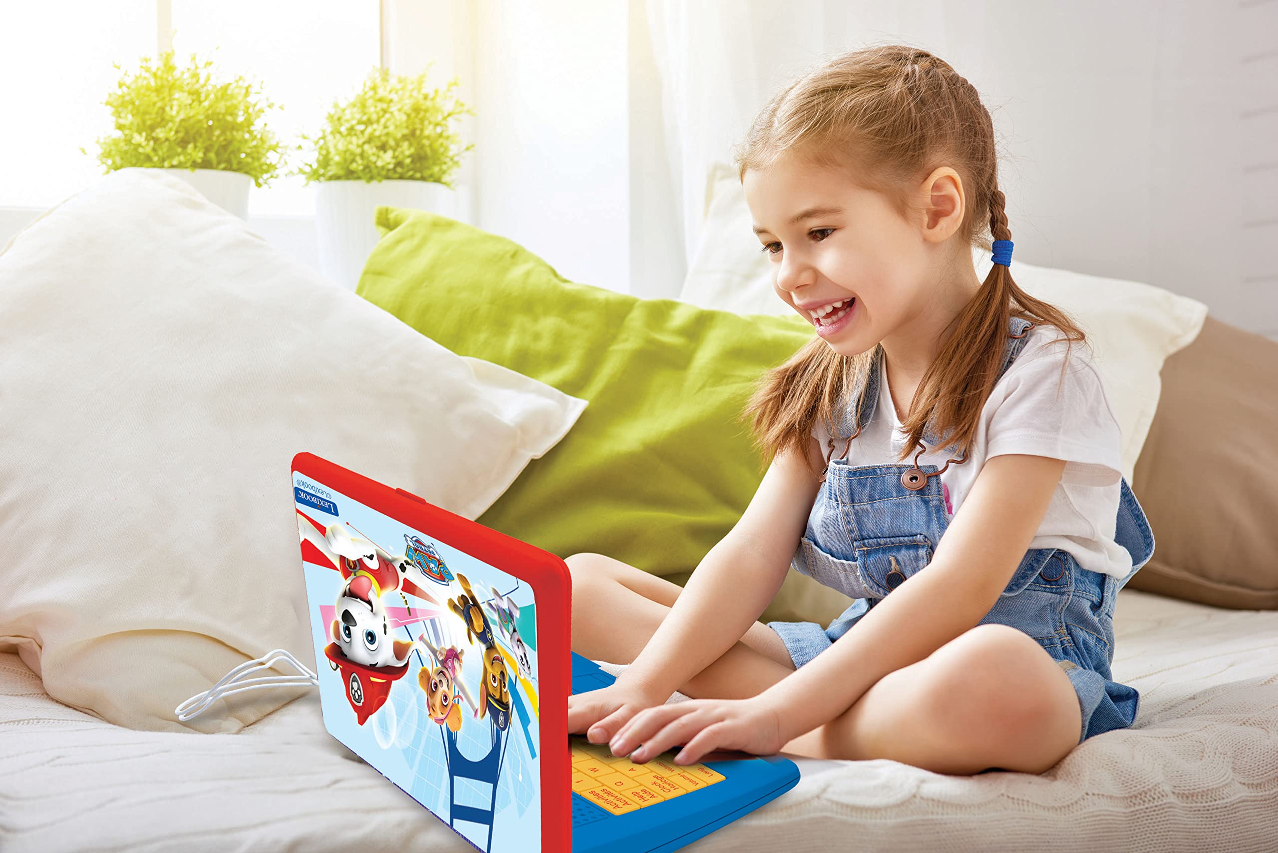 Lexibook Paw Patrol Bilingual Educational Laptop - Italian/English Learning for Kids 3+ 6