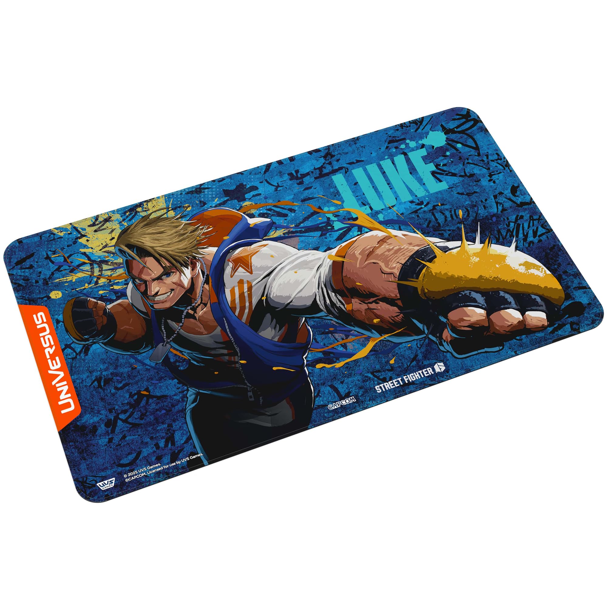 UniVersus Street Fighter 6 Challenger Series Playmat - Luke - 24 x 14 Inches 6