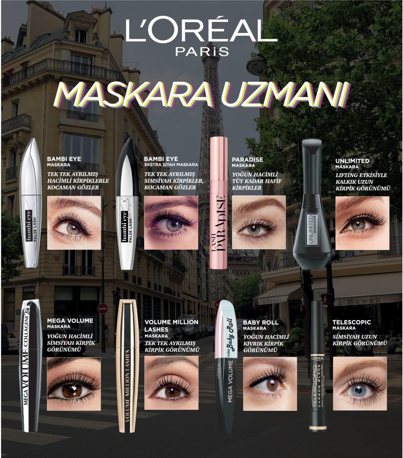 L'Oréal Paris - Telescopic Mascara Extra Black (8 ml) 6