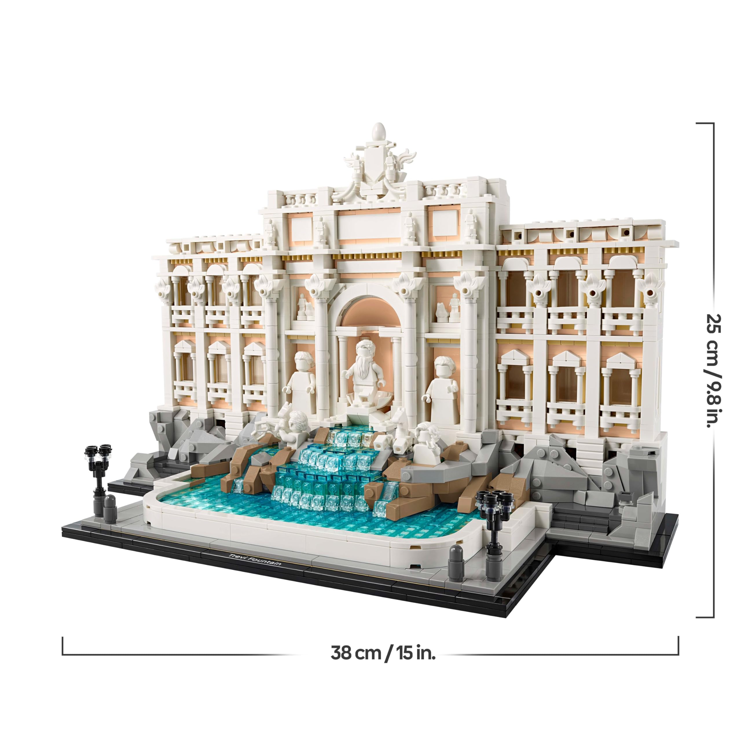 LEGO Architecture Trevi Fountain 21062 Building Set | 1,880 Pieces | Ages 18+ 8