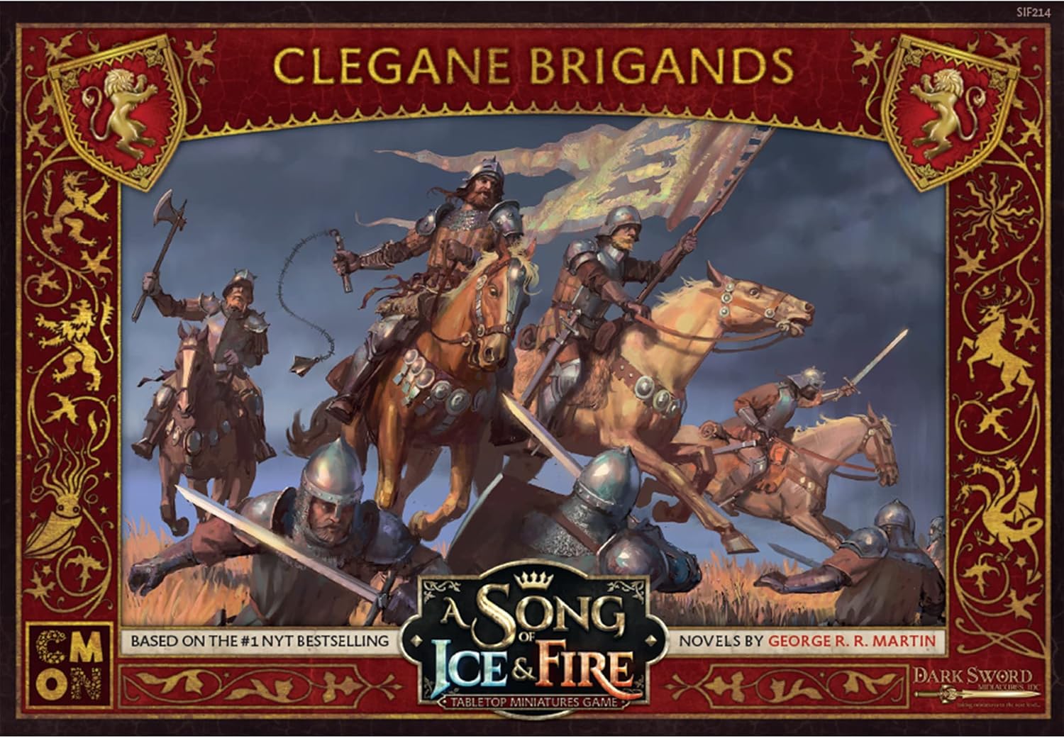 CMON A Song of Ice and Fire: Tabletop Miniatures Game House Clegane Brigands Expansion 5