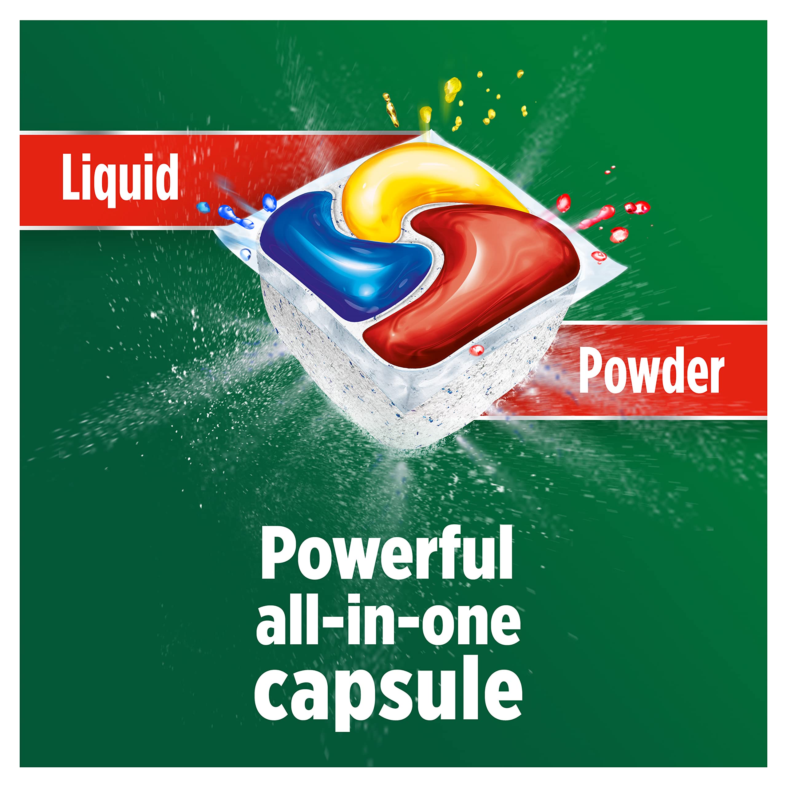 Fairy - Platinum Plus All-in-1 Dishwasher Tablets, 42 Tablets, Lemon Scent 14