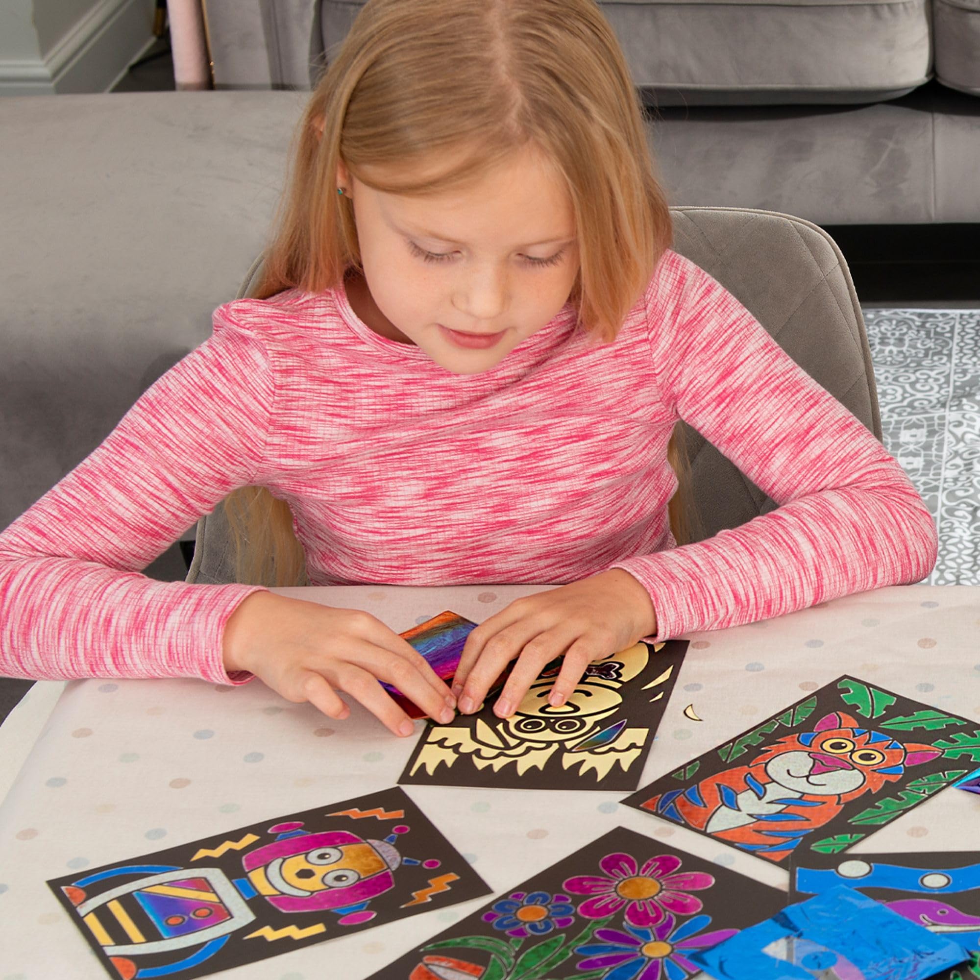 Galt Fab Foil Art Kit - Sparkly Craft Activity for Kids Ages 6+ 14