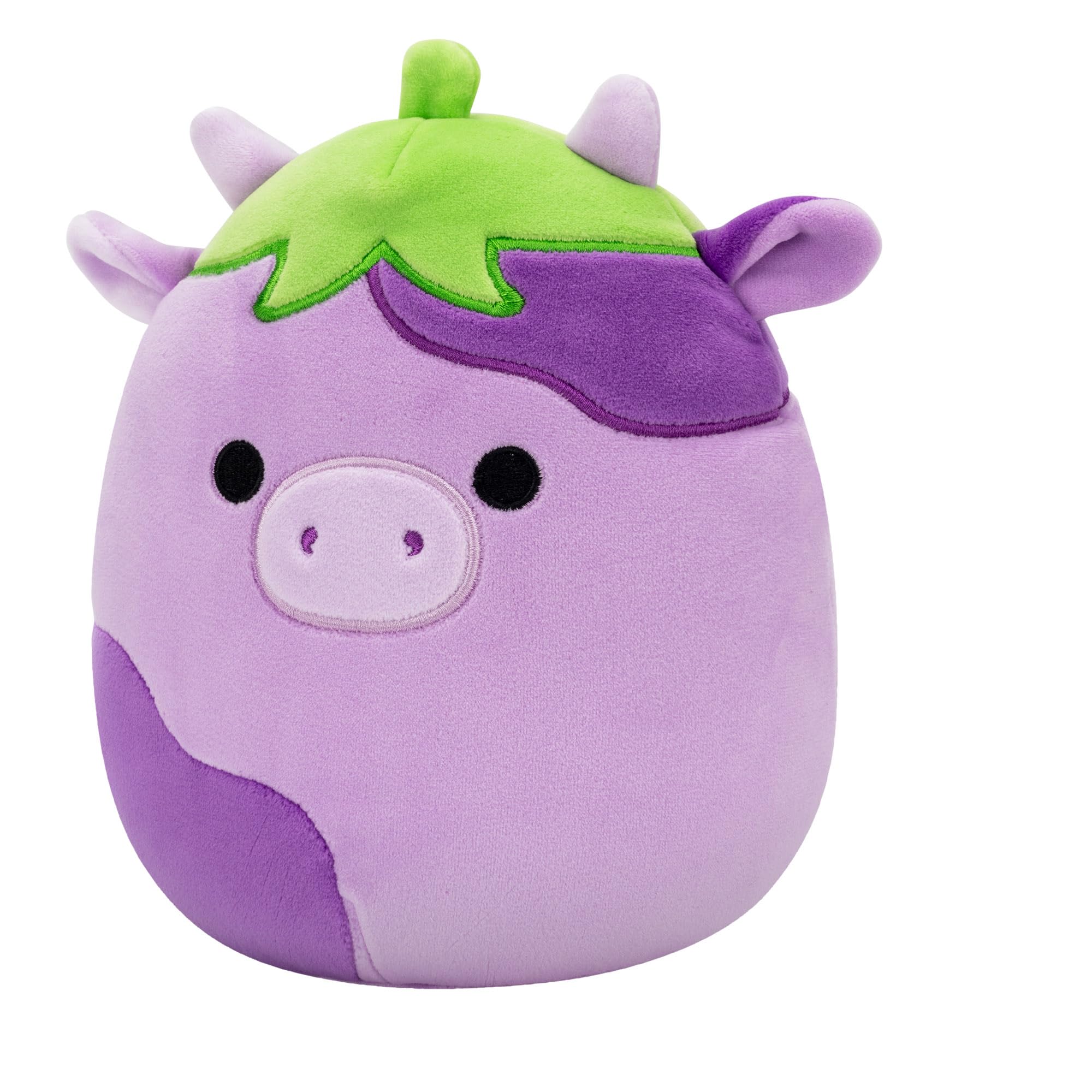 Squishmallows Frederick the Eggplant Cow - 7.5-Inch Plush Collectible for Ages 3+ 6
