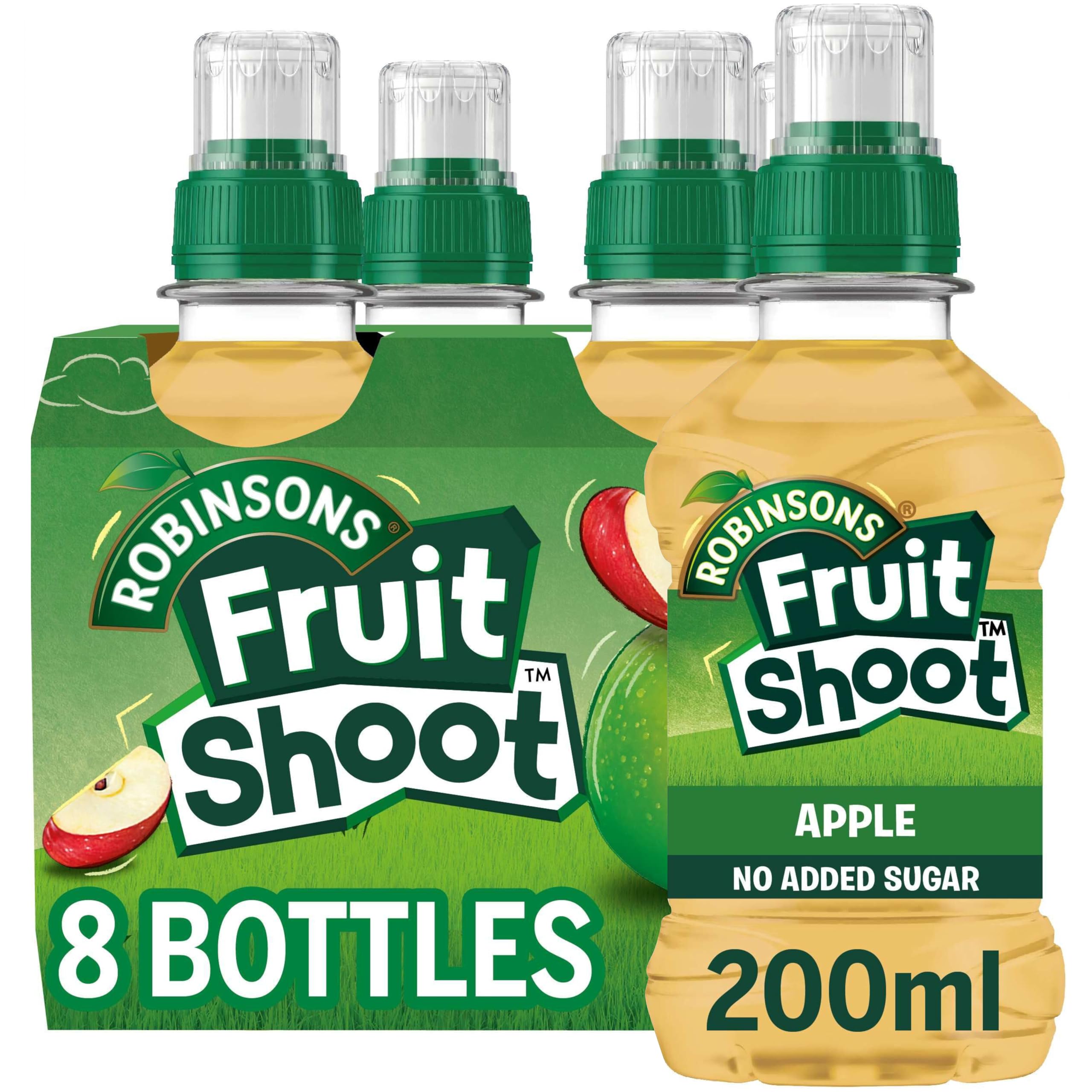 Fruit Shoot Fruit Juice Apple, 200 ml (Pack of 8)
