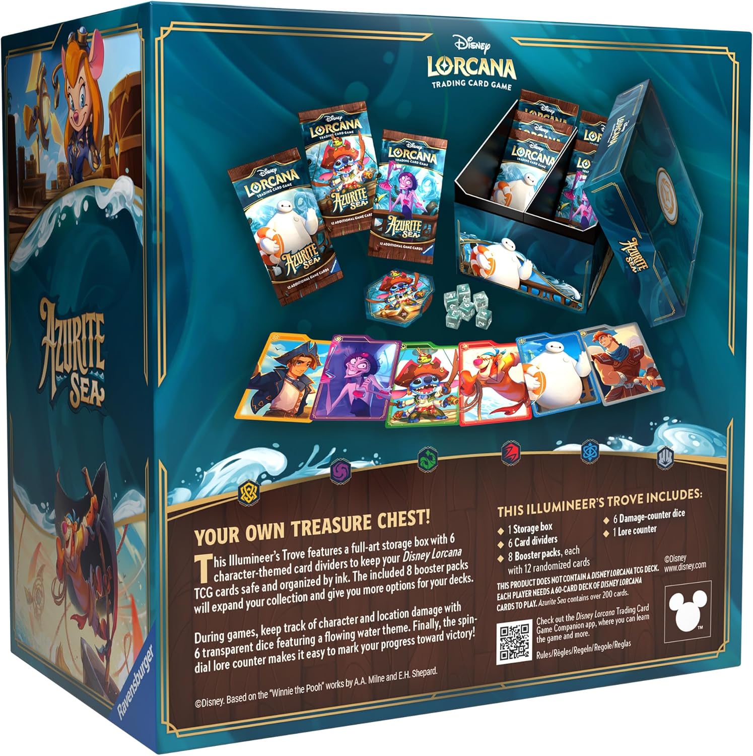 Ravensburger Disney Lorcana Trading Card Game Illumineer's Trove Set (11098432) 8