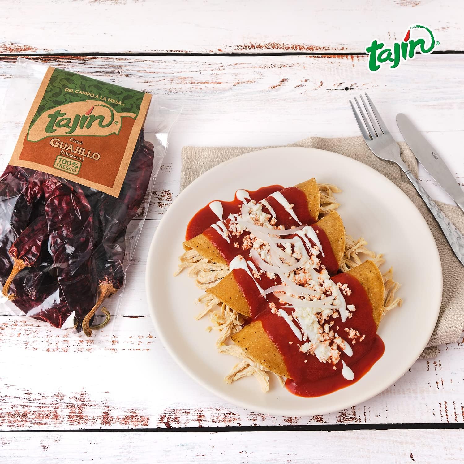 Tajin Dried Guajillo Chillies, 75g - Authentic Mexican Chilies for Cooking 4