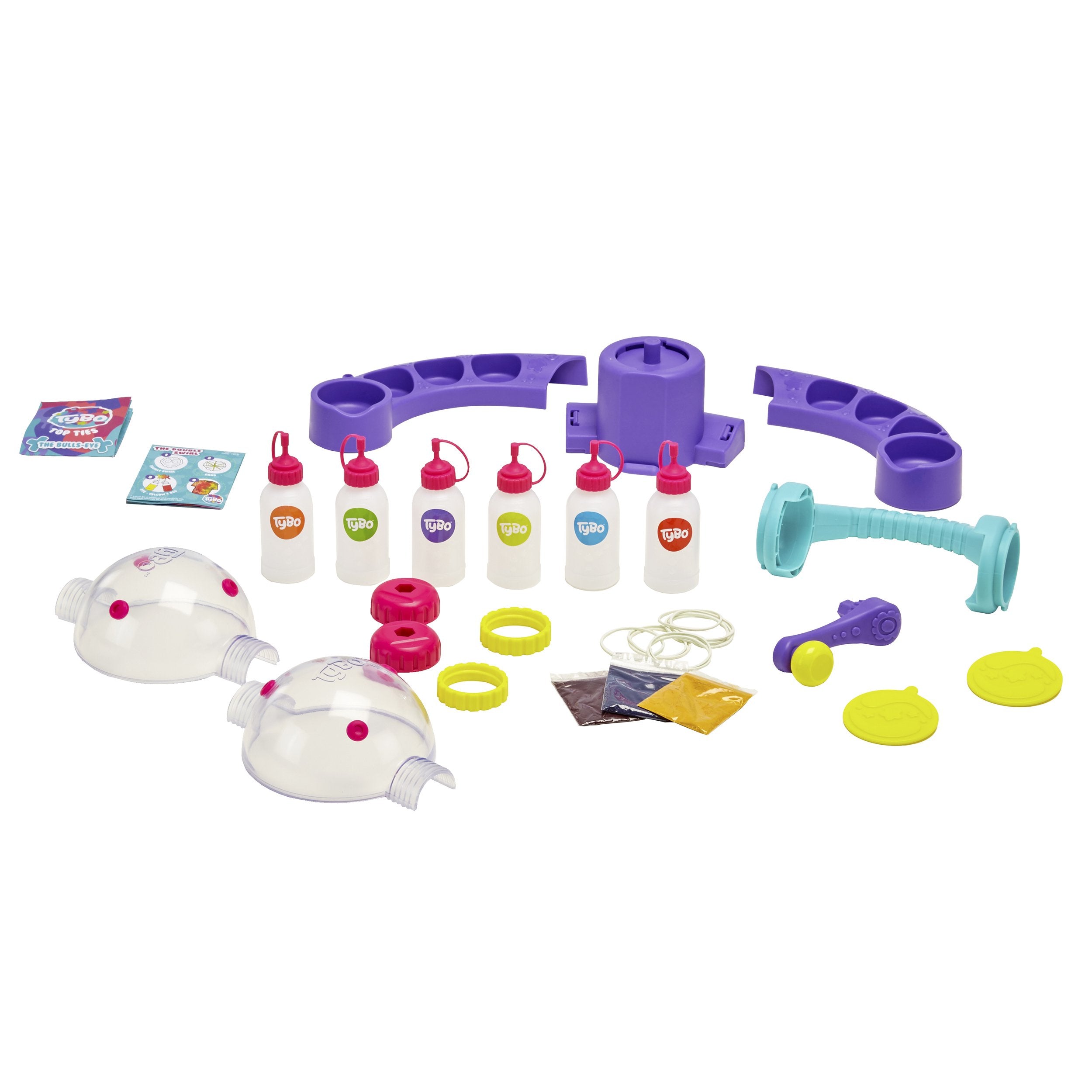 Tybo Design Studio - Mess Free Tie Dye Kit for Kids Ages 6+ 3