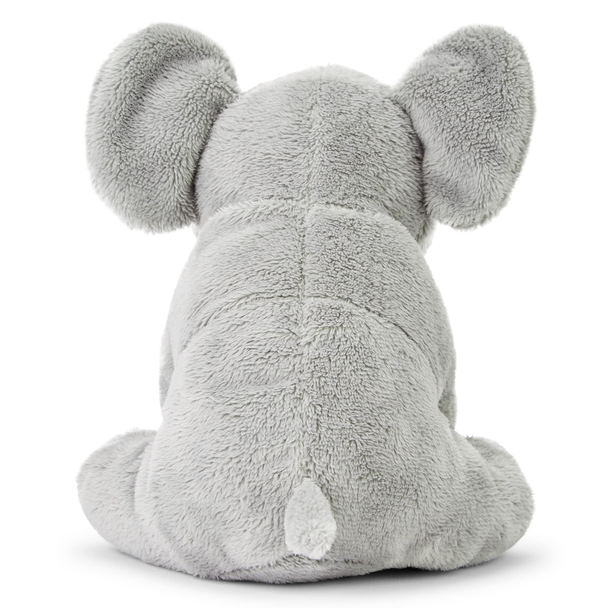 Zappi Co Recycled Plush Elephant - 100% Recycled Eco-Friendly Stuffed Animal Toy 8
