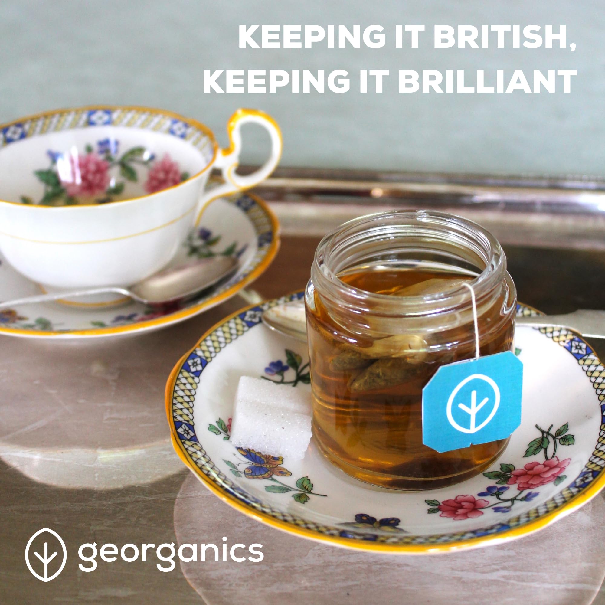 Georganics Peppermint Chewing Gum - 30 Pieces - Sugar-Free, Natural & Biodegradable 3