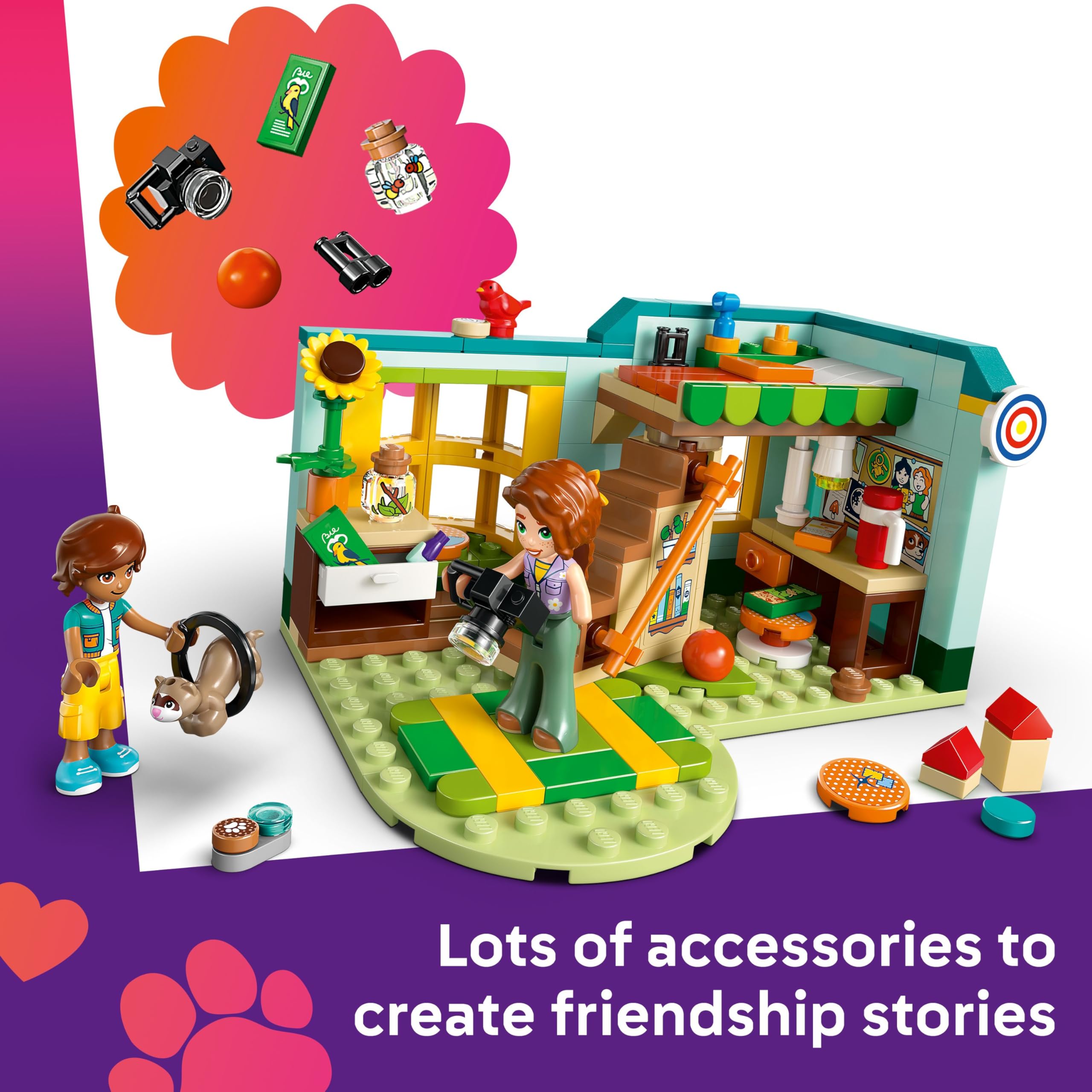 LEGO Friends Autumn’s Room Set - Creative Building Playset for 6+ Year Olds 6