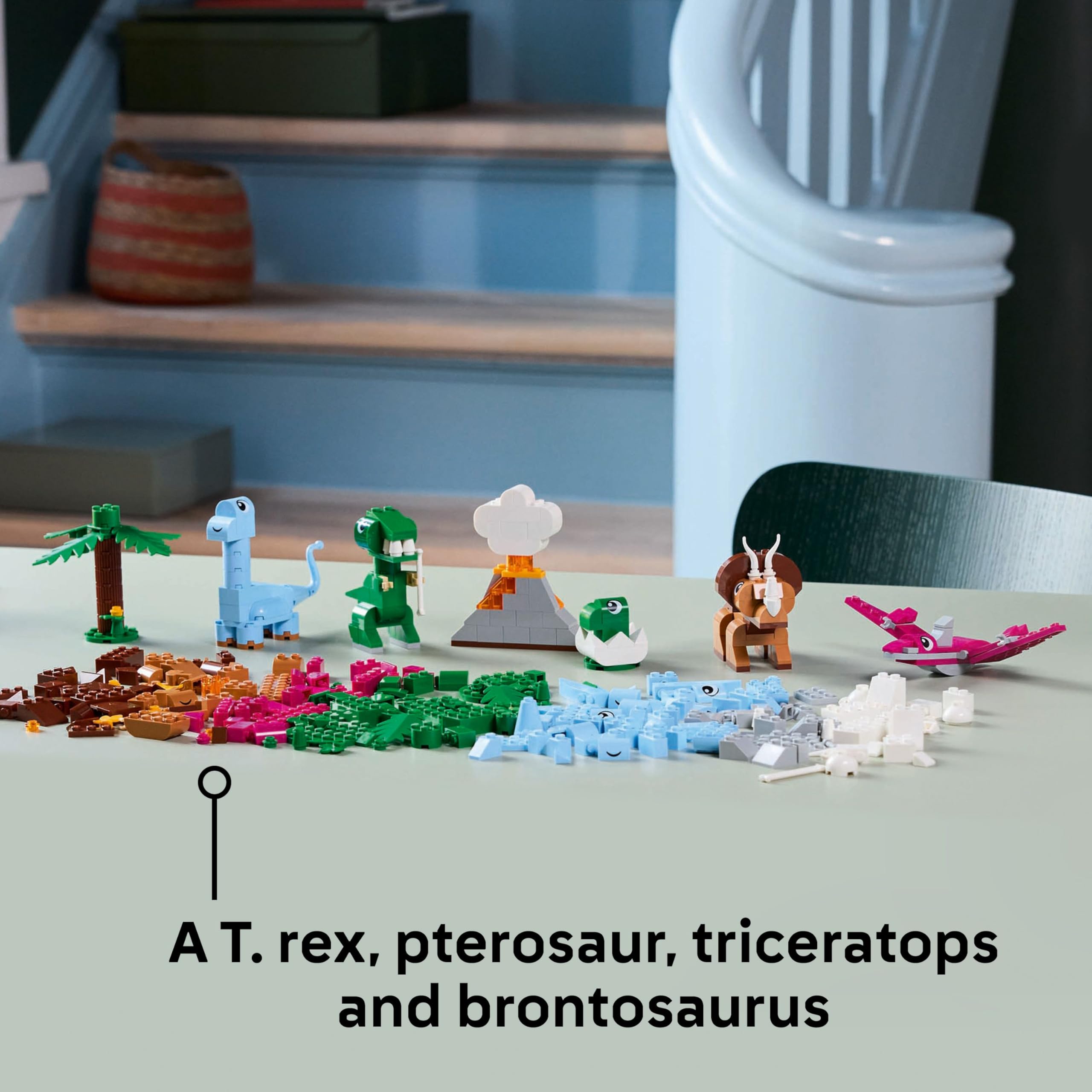 LEGO Classic Creative Dinosaurs Set - Building Toys for Kids 5+ 8