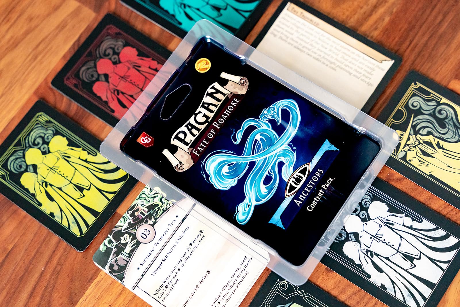 Capstone Games Pagan: Fate of Roanoke Ancestors Expansion Pack 12